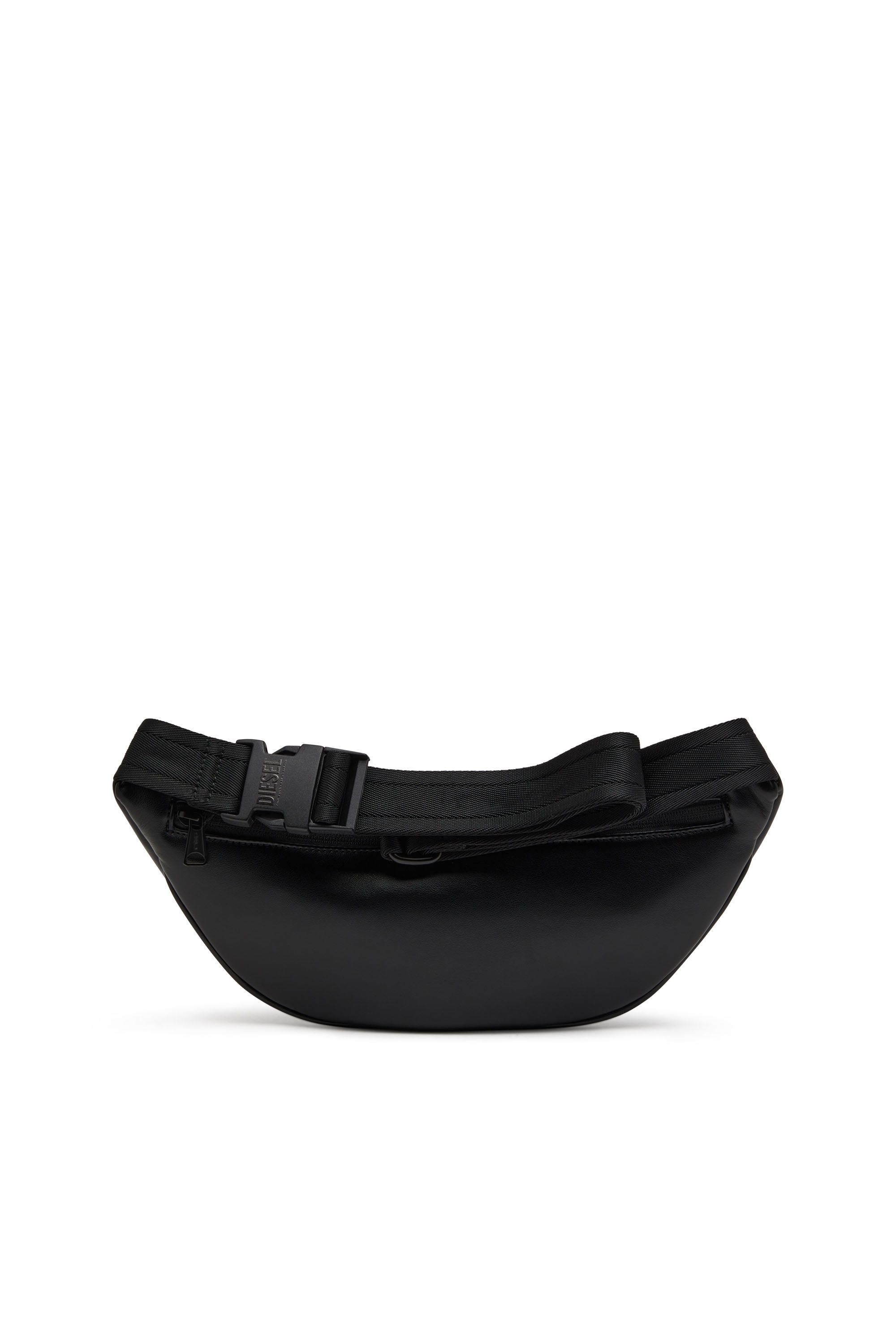 Diesel - HOLI-D BELT BAG M, Holi-D-Sac banane en PU et néoprène Homme in Noir - 3