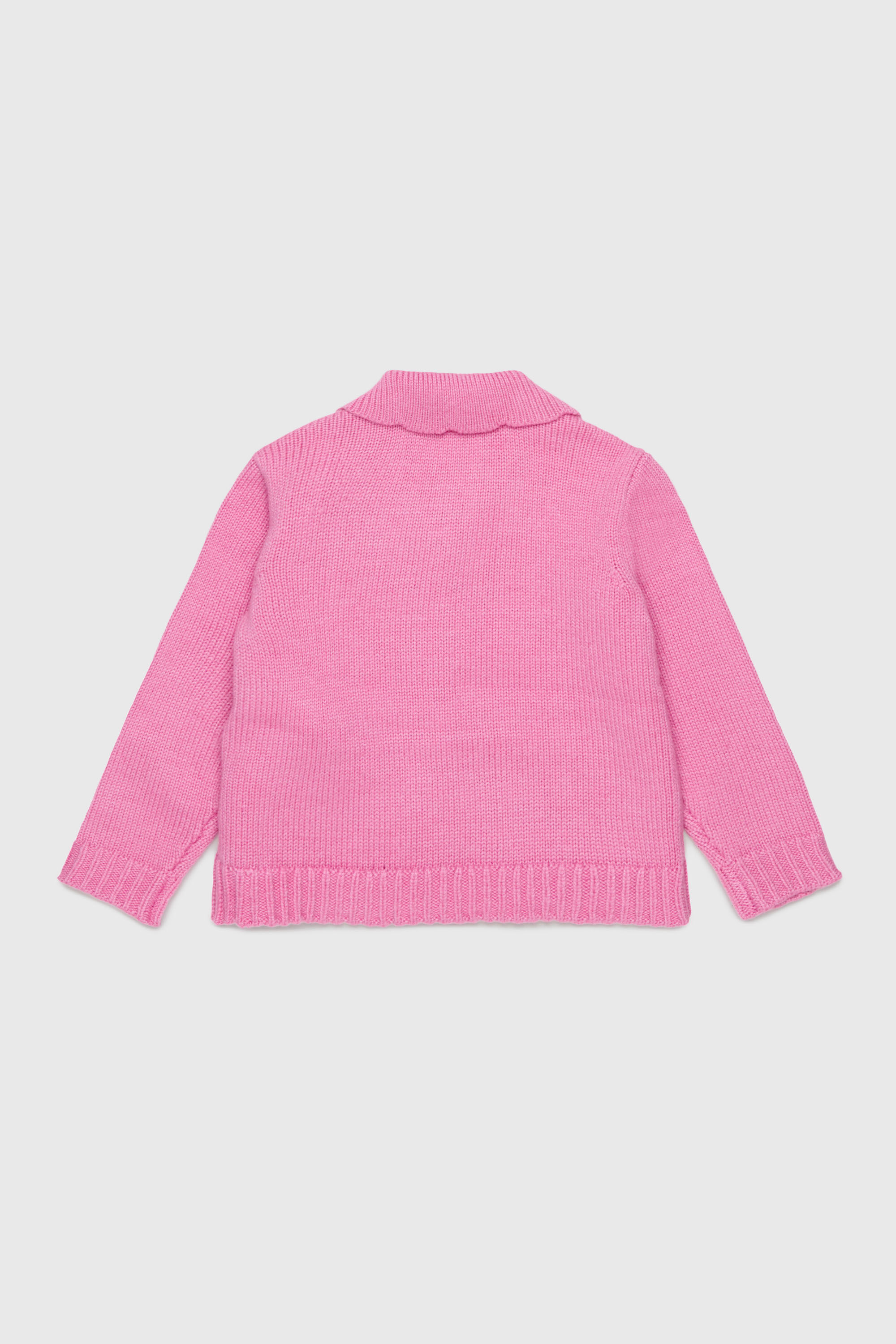 Diesel - KSCALOB, Cardigan enrichi en cachemire avec col festonn&eacute; Femme in Rose - 2