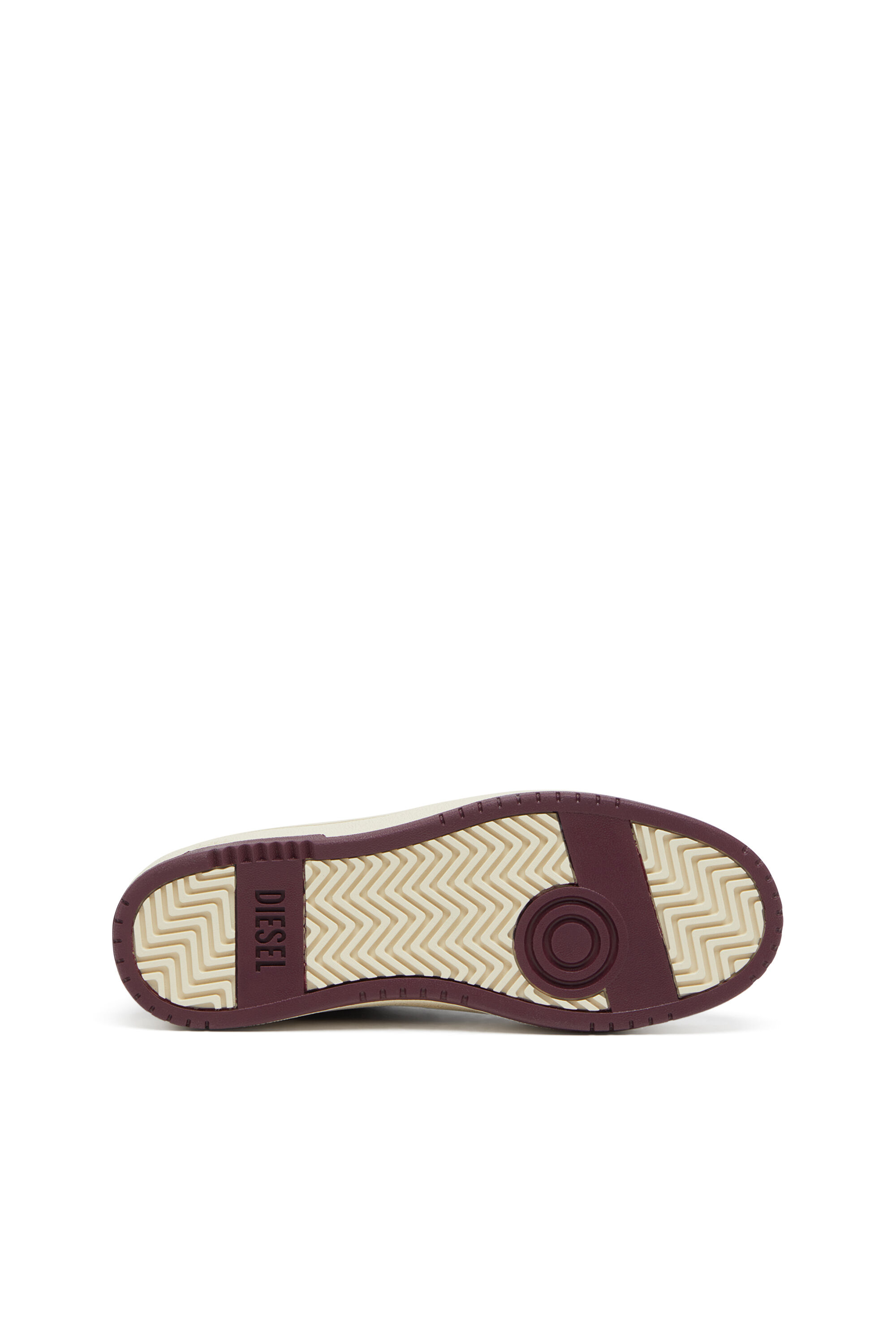 Diesel - S-TRACKER-D LOW, S-Tracker-D-Sneakers en cuir texturé Homme in Rouge - 5