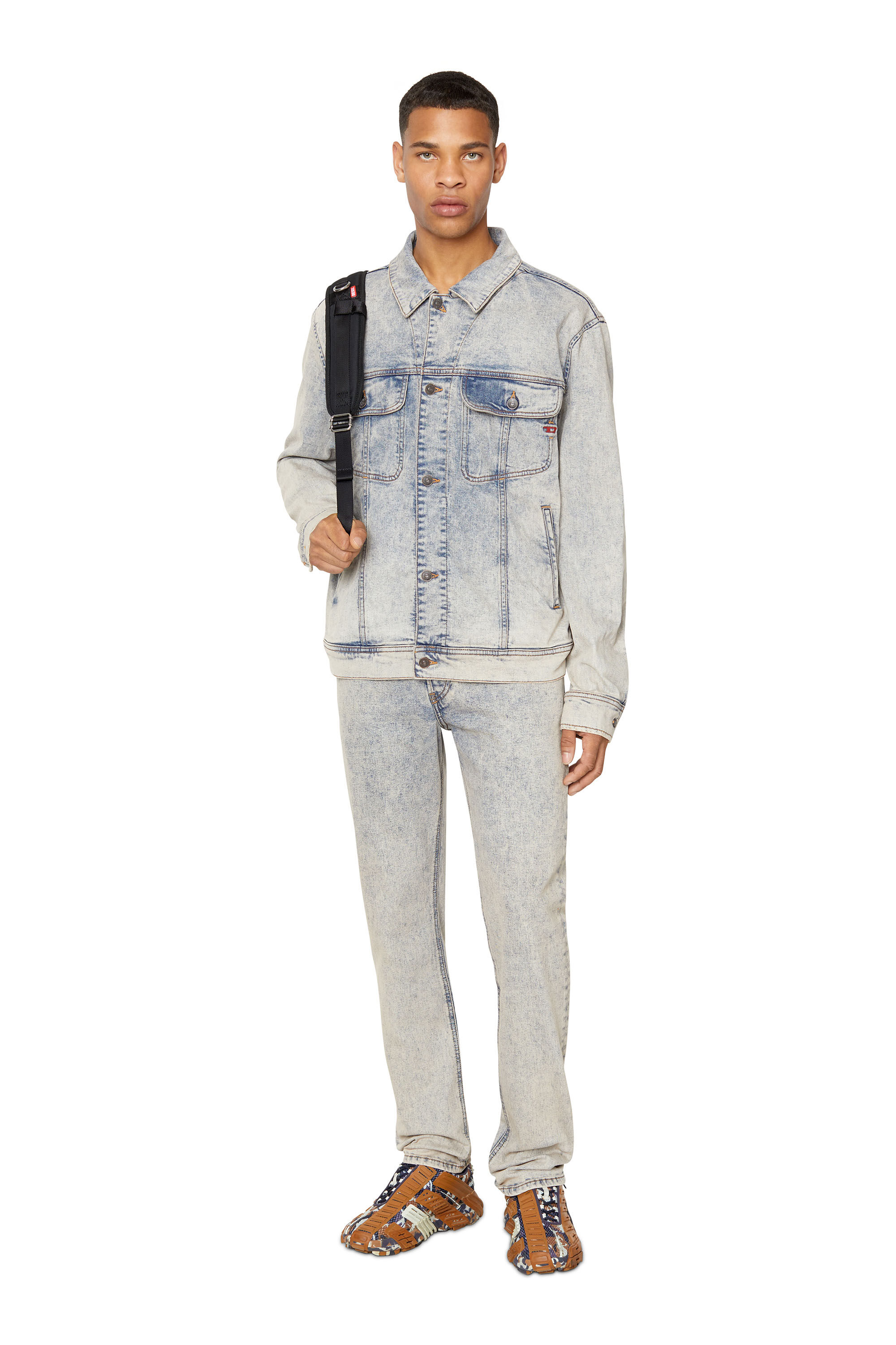 Diesel - 1995 D-Sark 09F12 Straight Jeans, Medium blue - Image 1