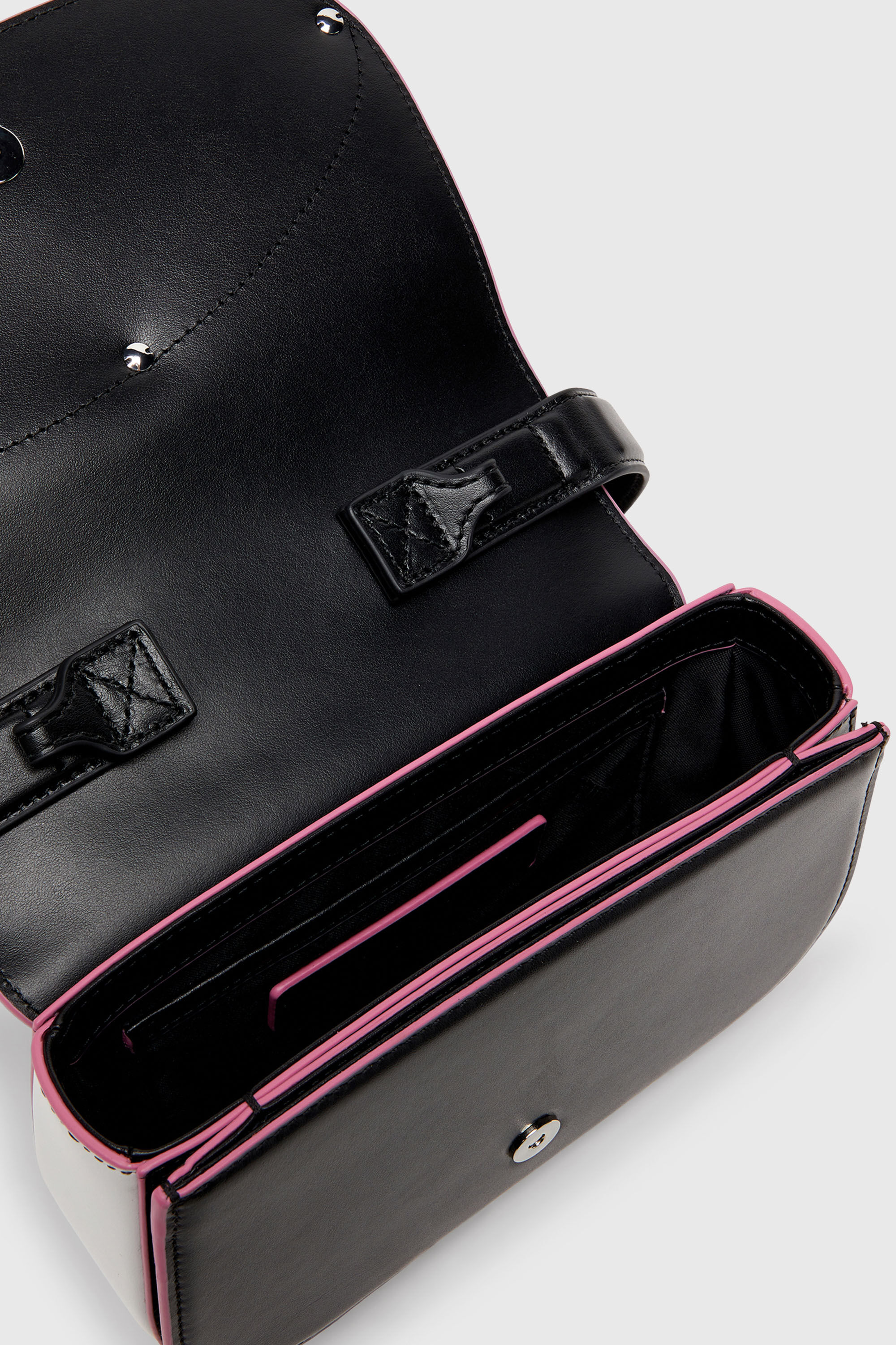 Diesel - 1DR, 1DR - Sac iconique &agrave; bandouli&egrave;re en cuir nappa Femme in Polychrome - 3