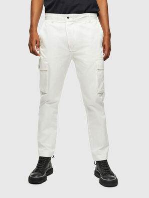 P-JARED-CARGO, White - Pants