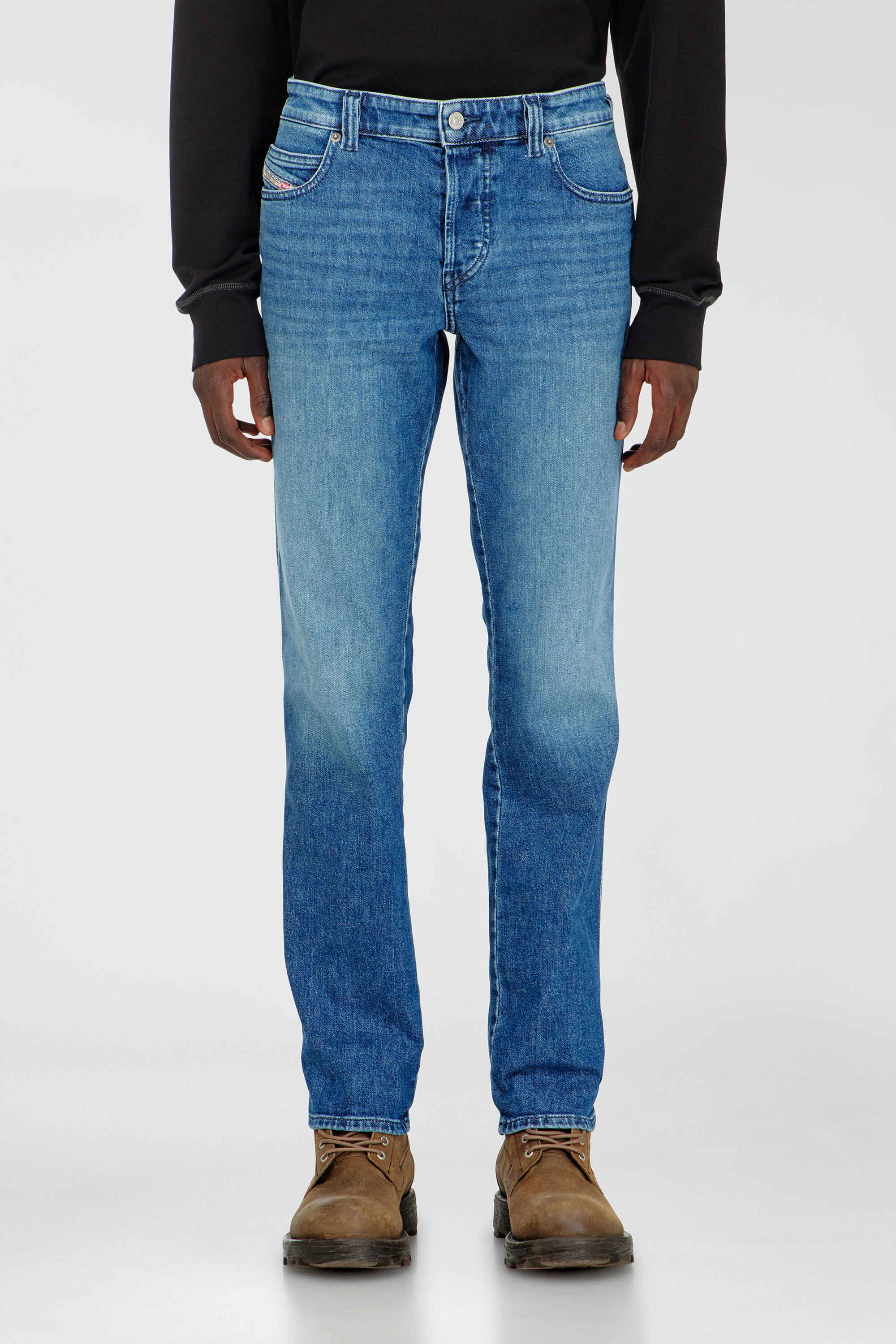 Diesel - Slim Jeans 1993 D-Vyl 0HKJM Homme, Bleu moyen - Image 4