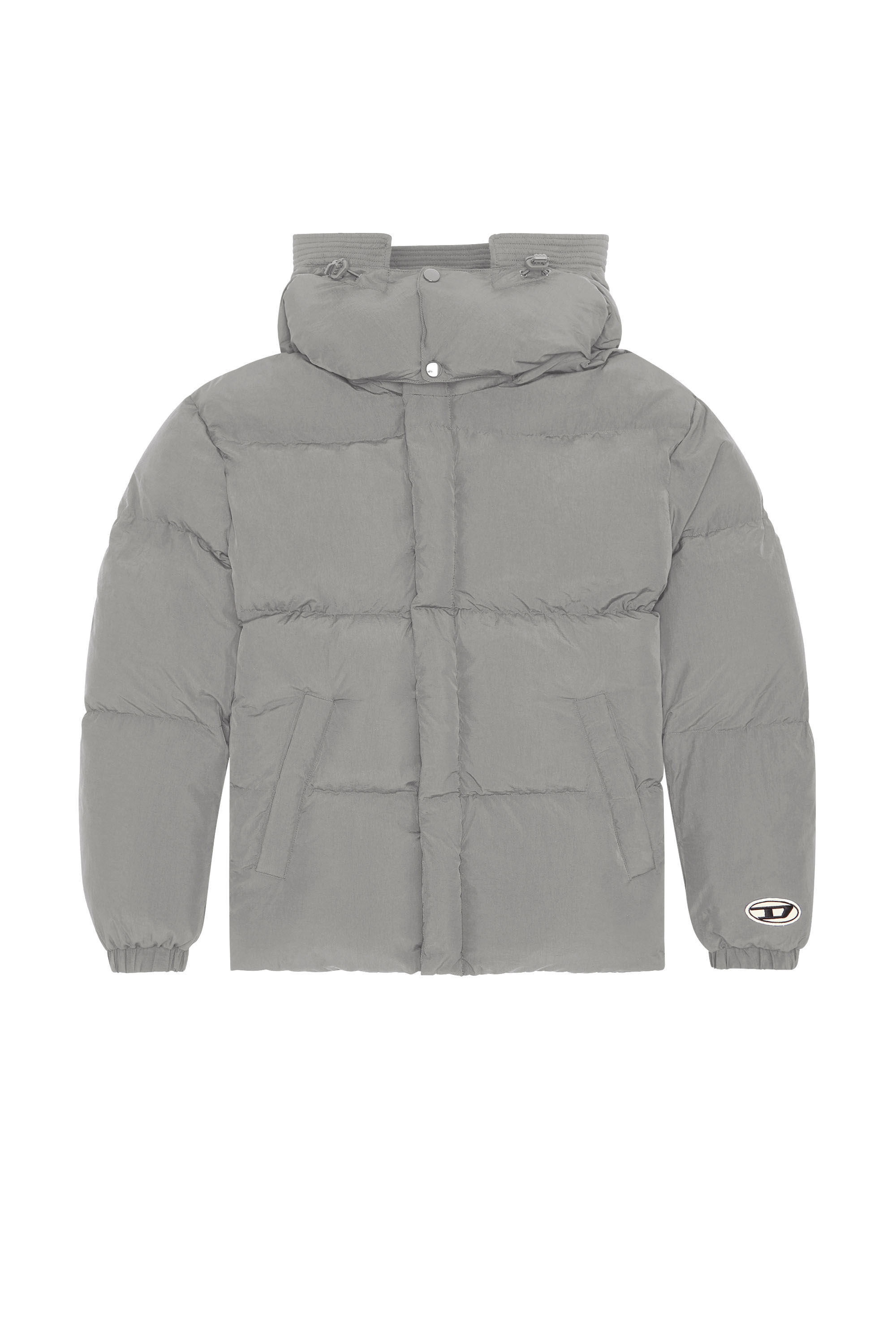 Diesel - W-ROLF-NW, Veste real down en duvet Polygiene ViralOff® Homme in Gris - 2
