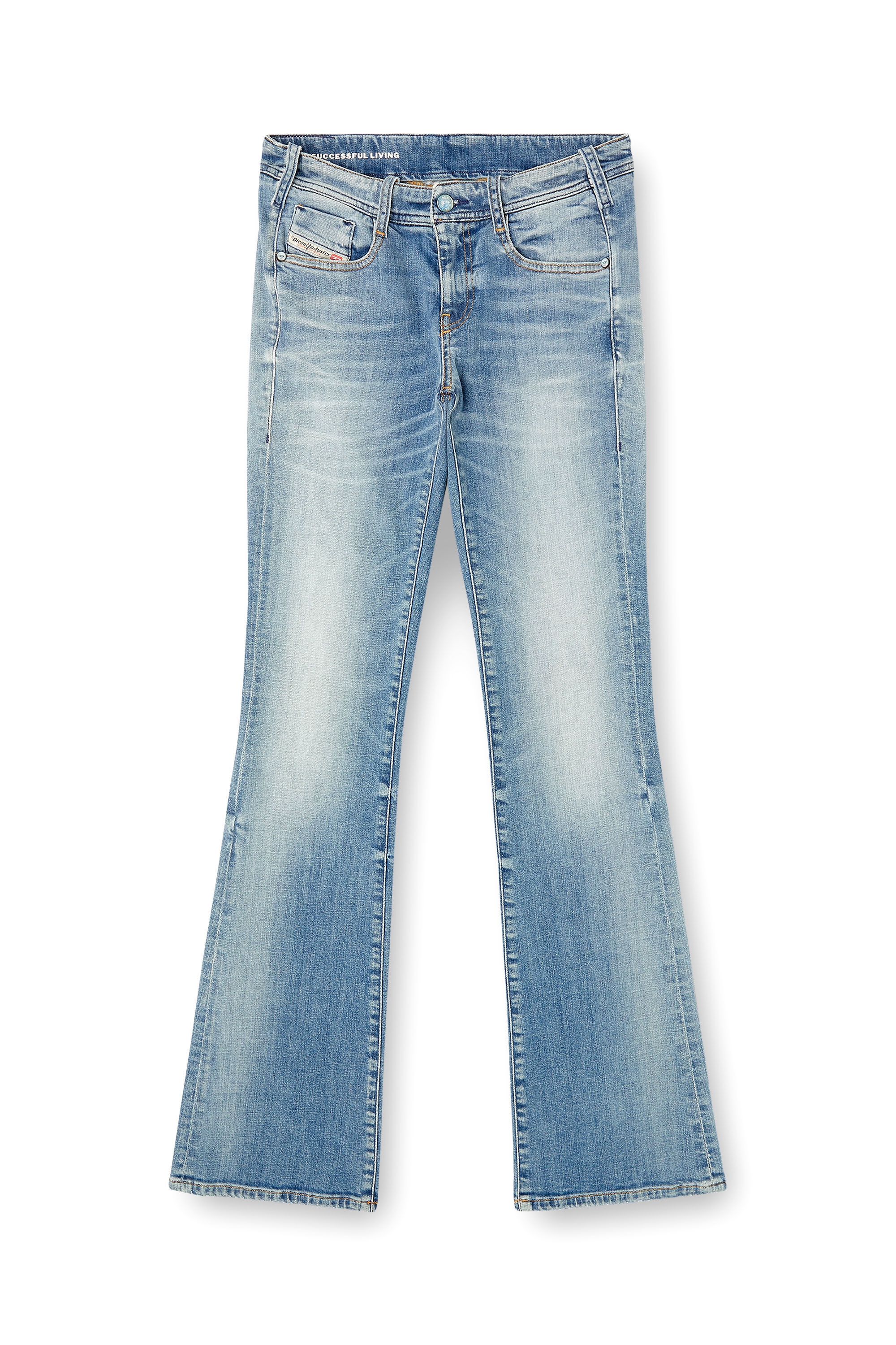 Diesel - Bootcut Jeans 1969 D-Ebbey 09N95 Femme, Bleu Clair - Image 2