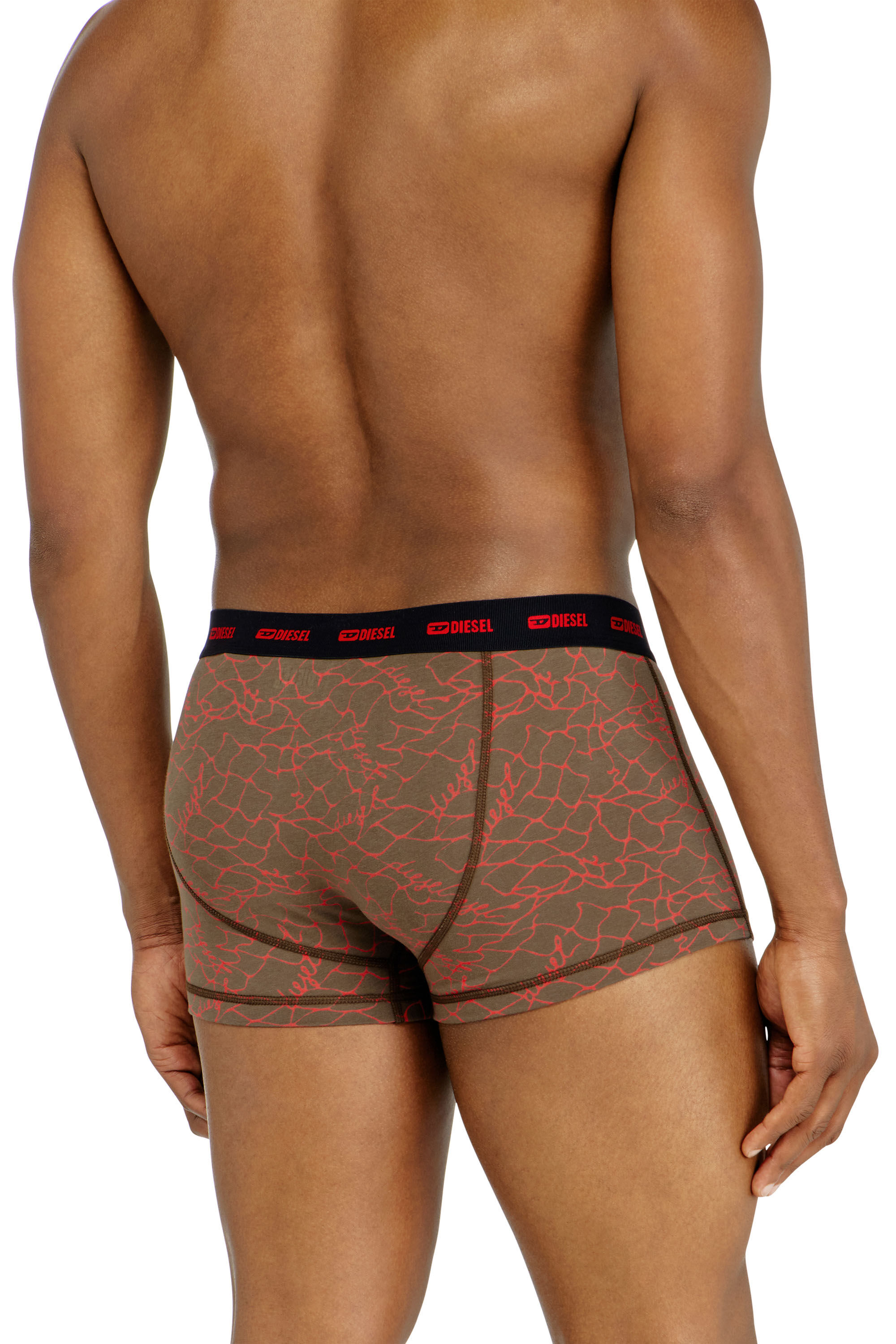 Diesel - DAMIEN-UTLT-3PACK, Lot de trois boxers avec motif graphique Homme in Polychrome - 3