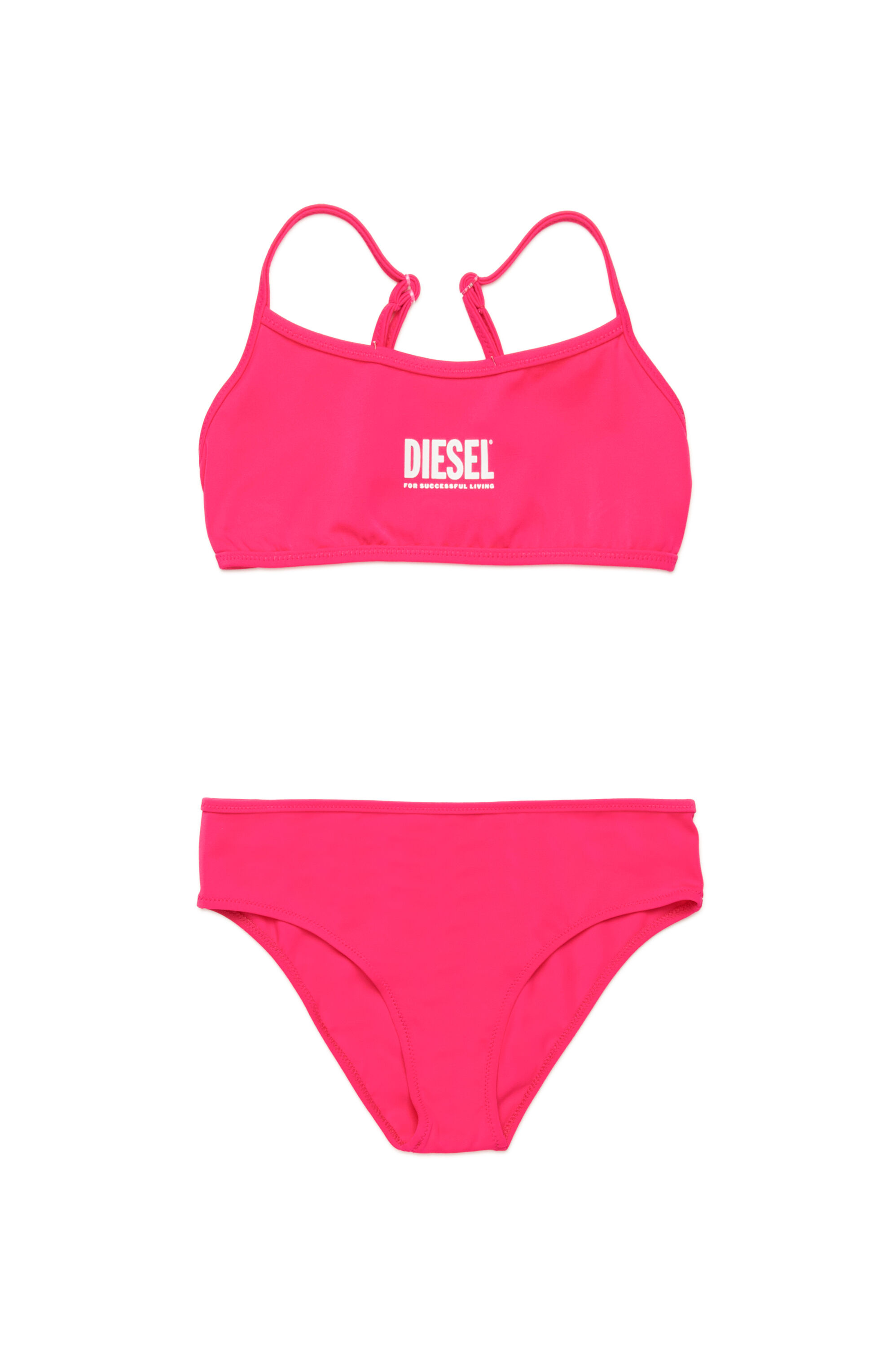 Diesel - MNALAX, Bikini avec imprimé logo Femme in Rose - 1