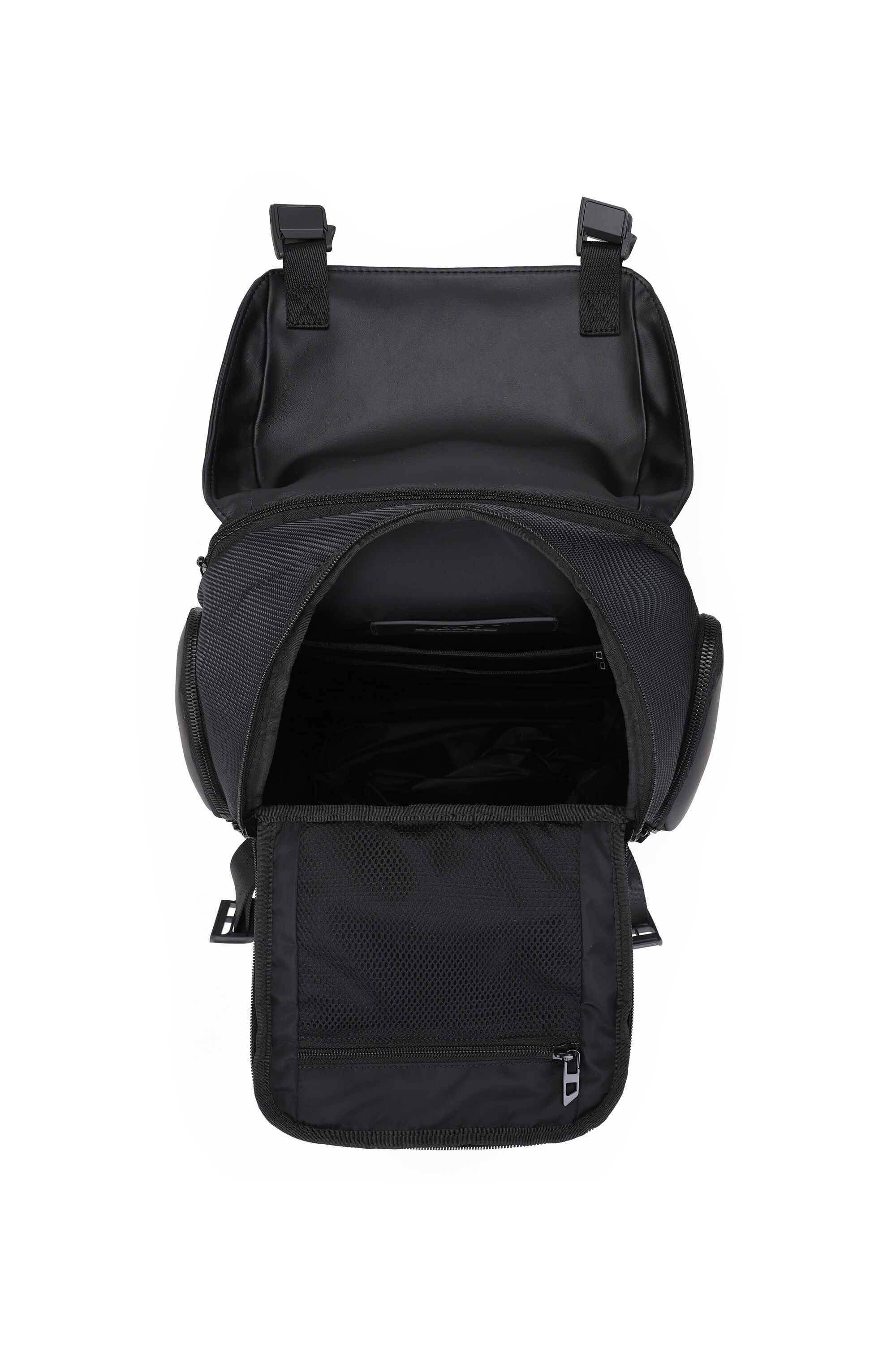 Diesel - DIESEL CARBON FIBER BACKPACK-BLACK  DSB0, Sac &agrave; dos business fonctionnel Mixte in Noir - 3