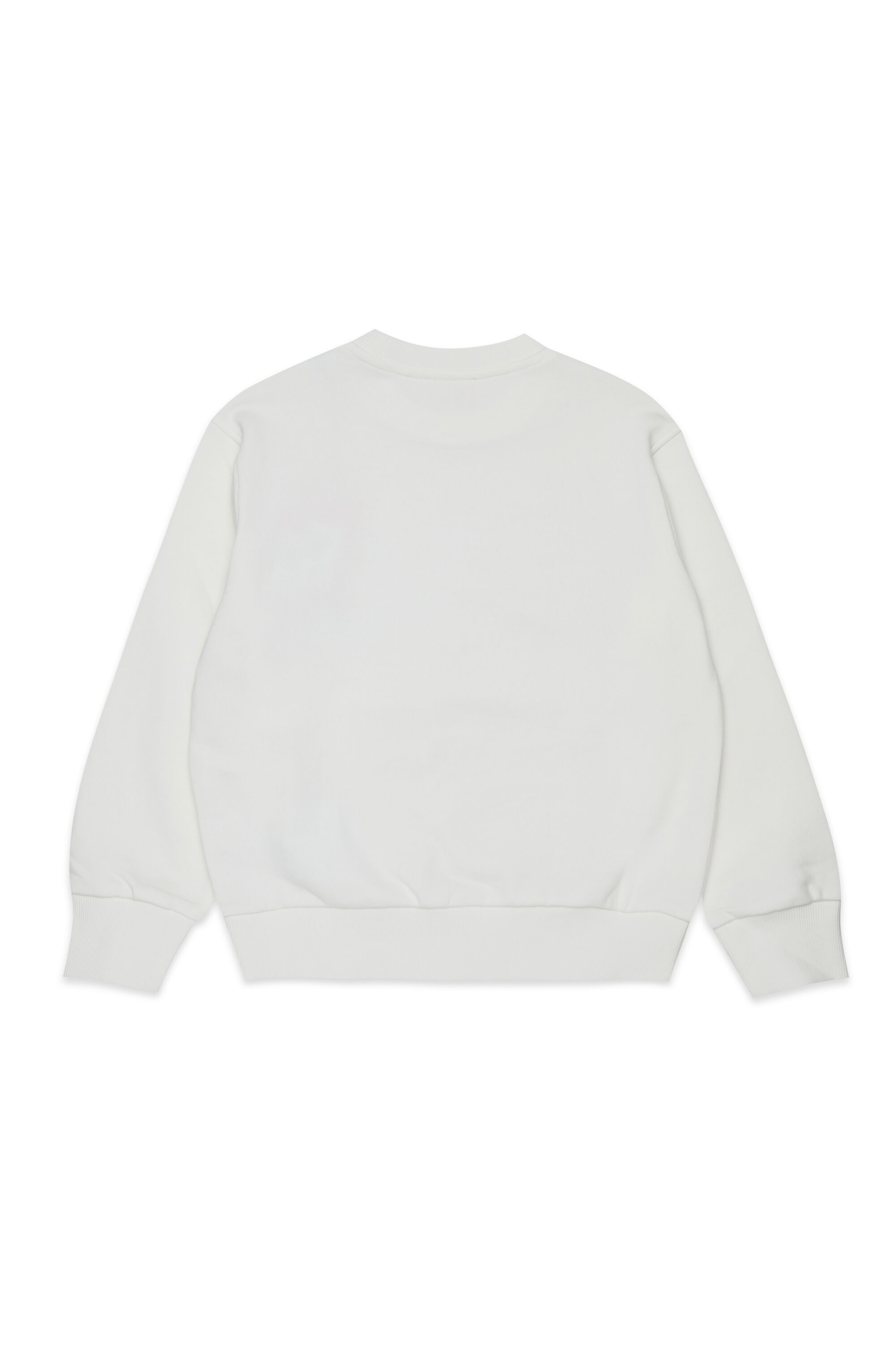 Diesel - SCRAP OVER, Sweat-shirt avec imprim&eacute; graphique Oval D Homme in Blanc - 2