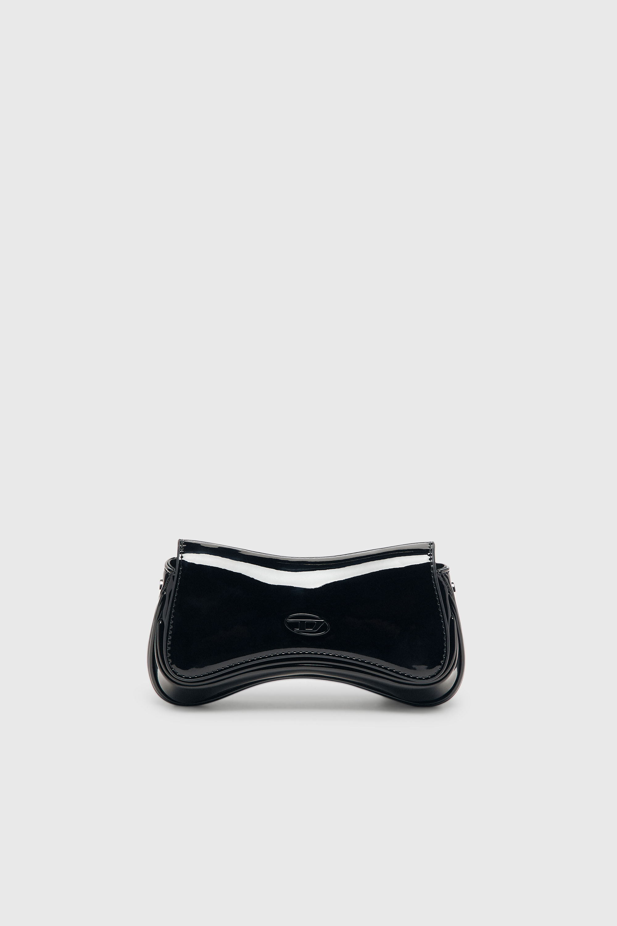 Diesel - PLAY CROSSBODY XS, Play-Petit sac bandouli&egrave;re glossy Femme in Noir - 2