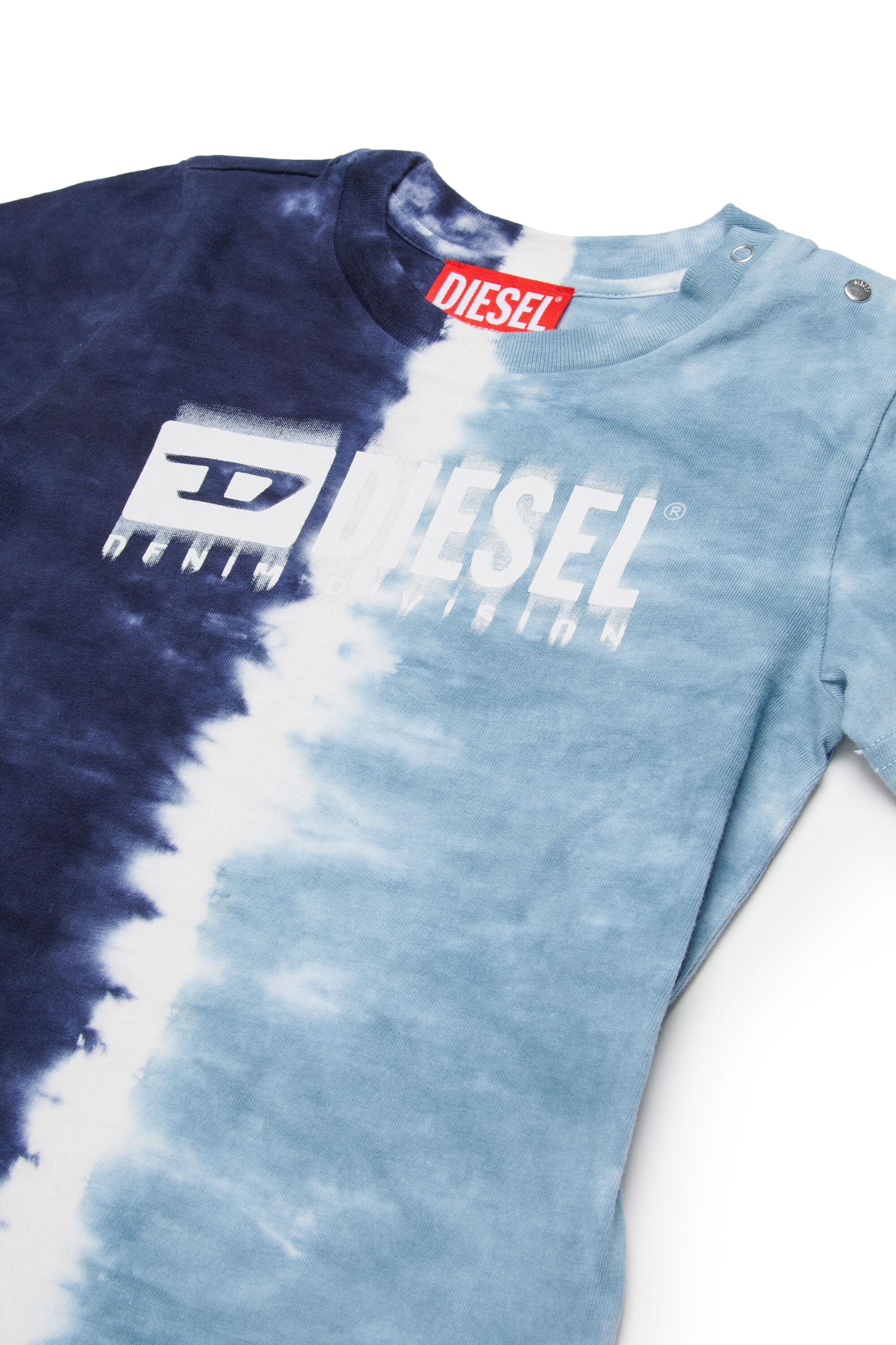 Diesel - STKITESHORTB-SET, Ensemble de vêtements pour bébé, teints par immersion Homme in Bleu - 3