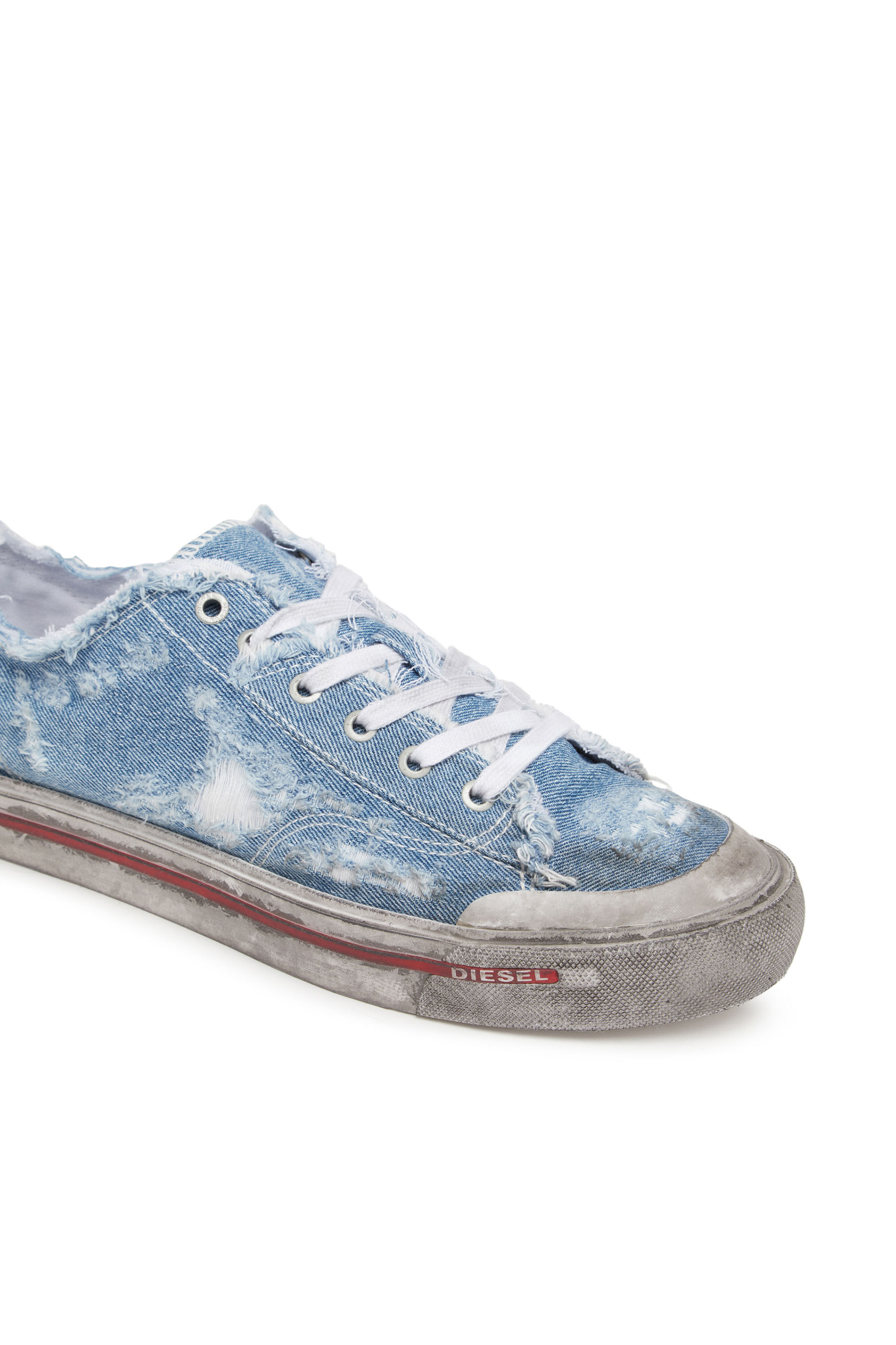 Men s S Athos Low Low top sneakers in frayed denim S ATHOS LOW