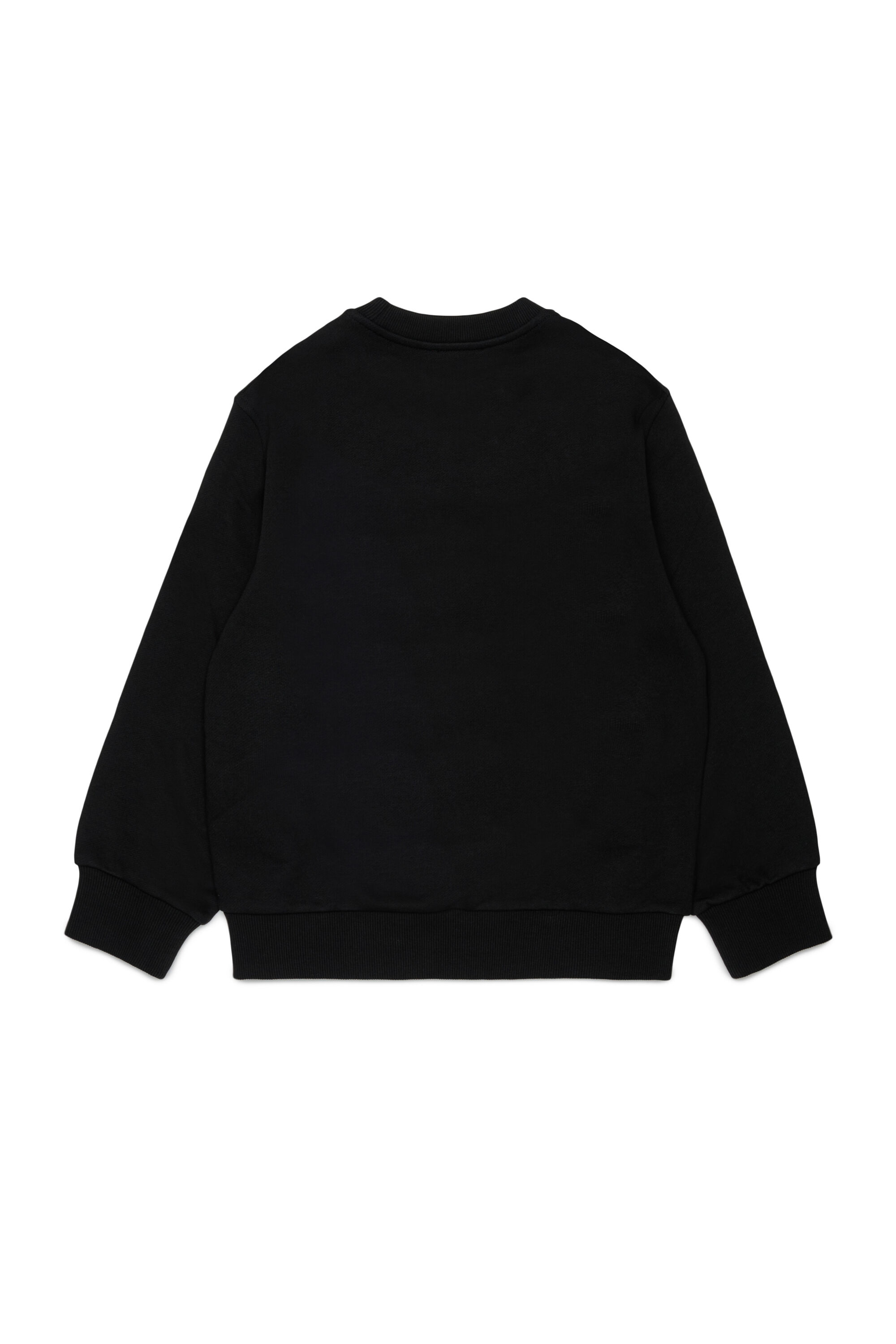 Diesel - SCRAP OVER, Sweat-shirt avec imprim&eacute; graphique Oval D Homme in Noir - 2