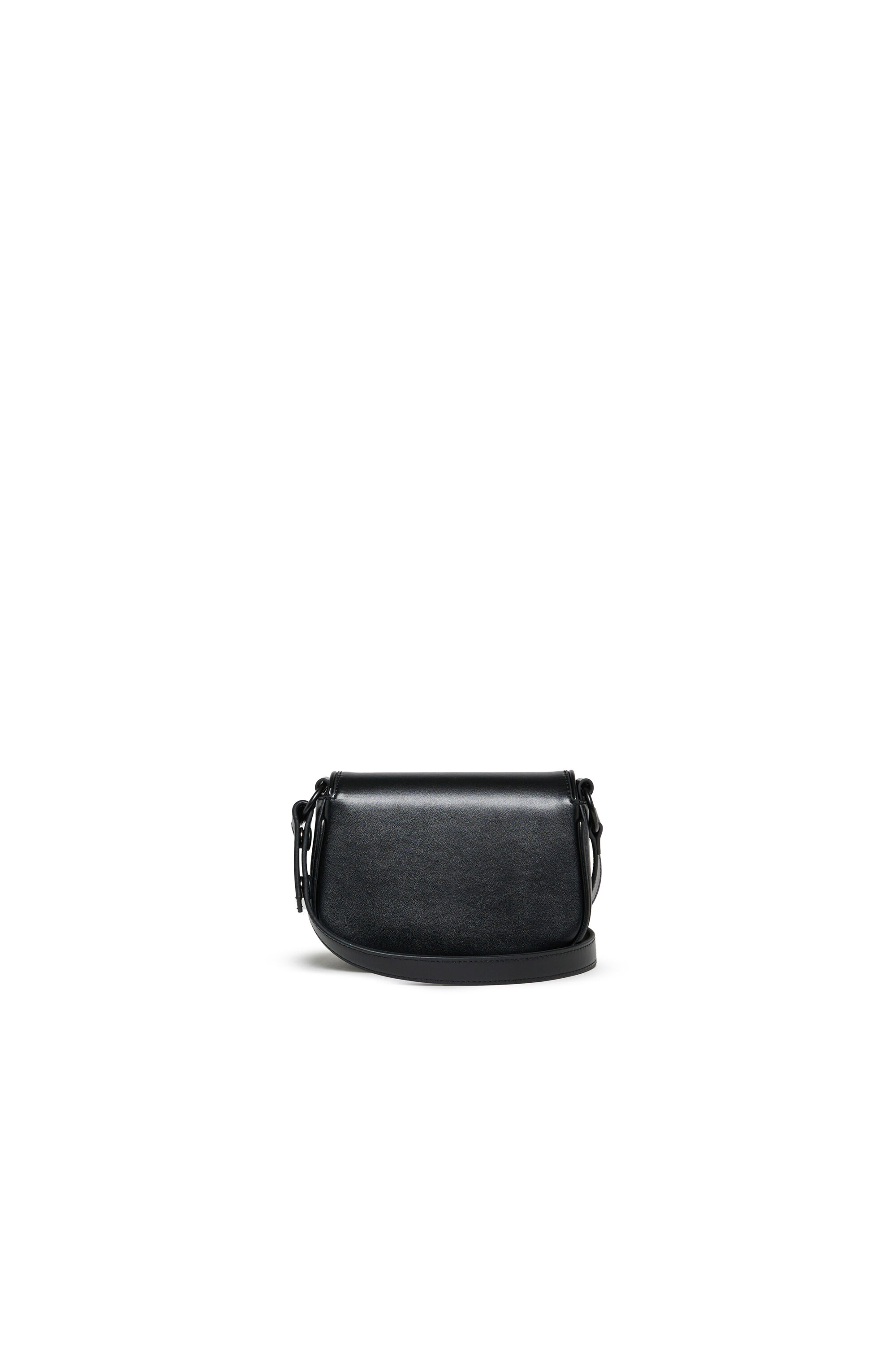 Diesel - WIRT, WIRT - Sac bandouli&egrave;re avec logo Oval D emboss&eacute; Femme in Noir - 2
