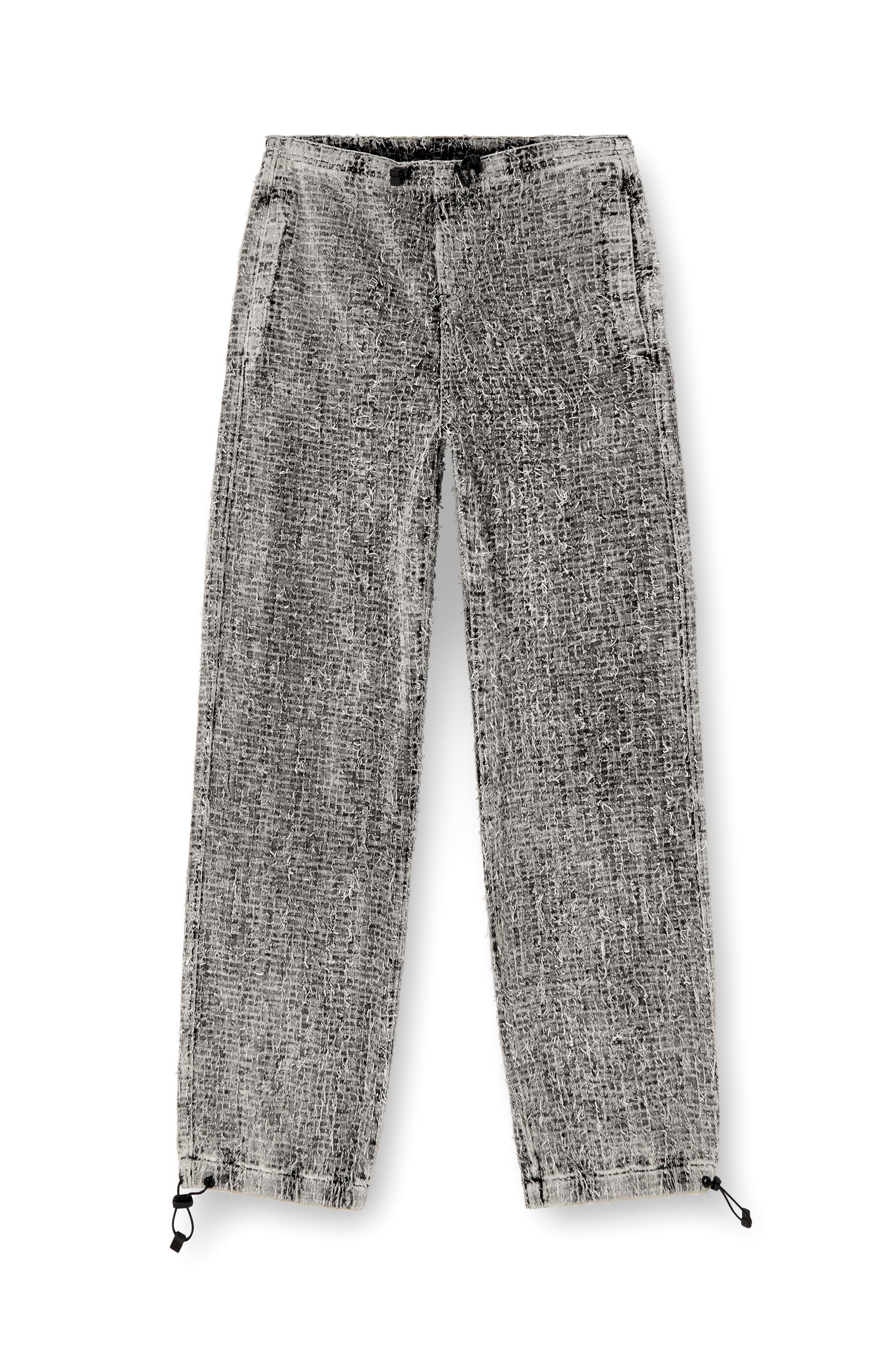 Diesel - Relaxed Jeans D-Martial 0ABCR Mixte, Gris Clair - Image 2