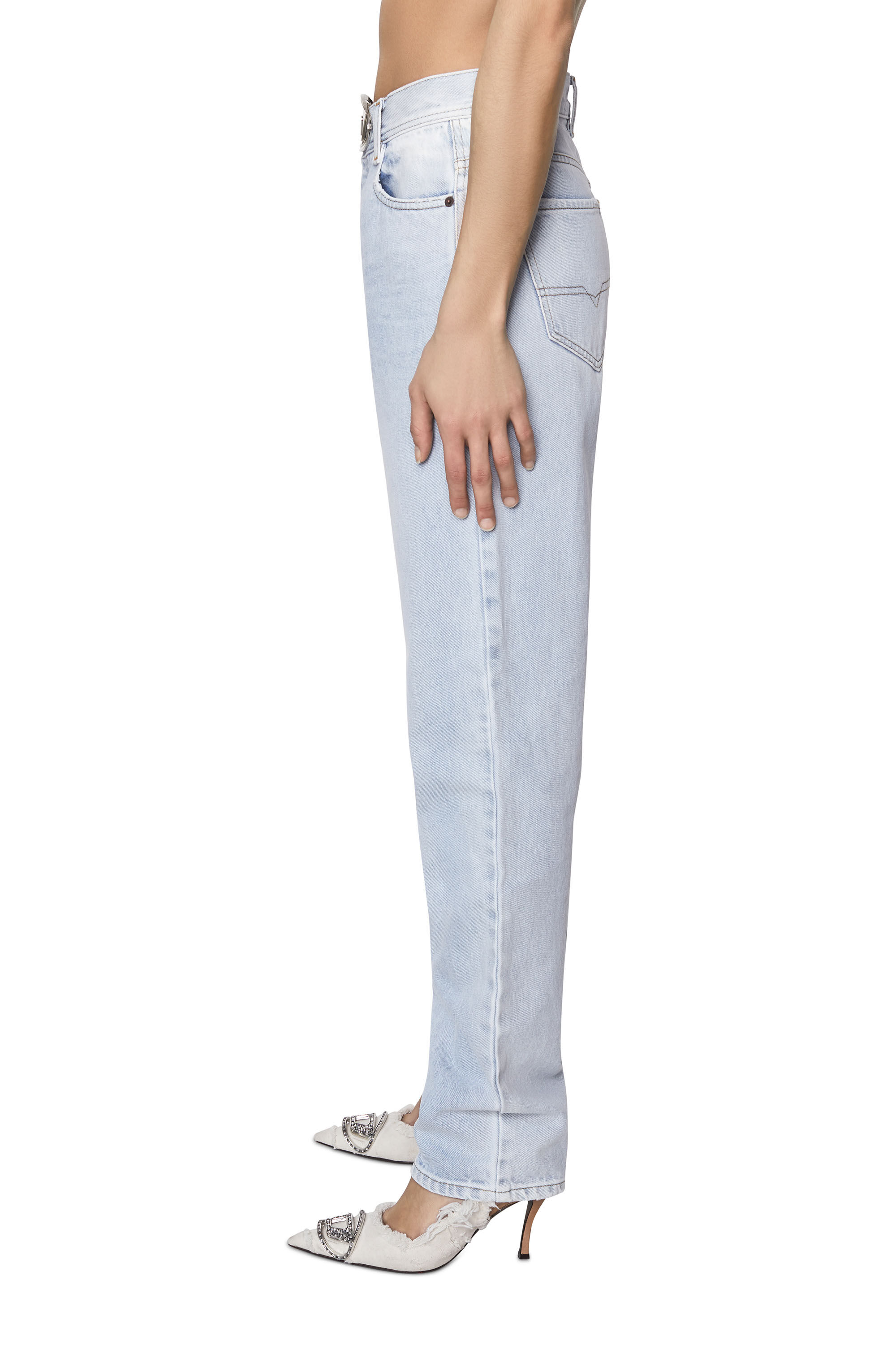 Diesel - 1956 D-Tulip 007B5 Straight Jeans,  - Image 5