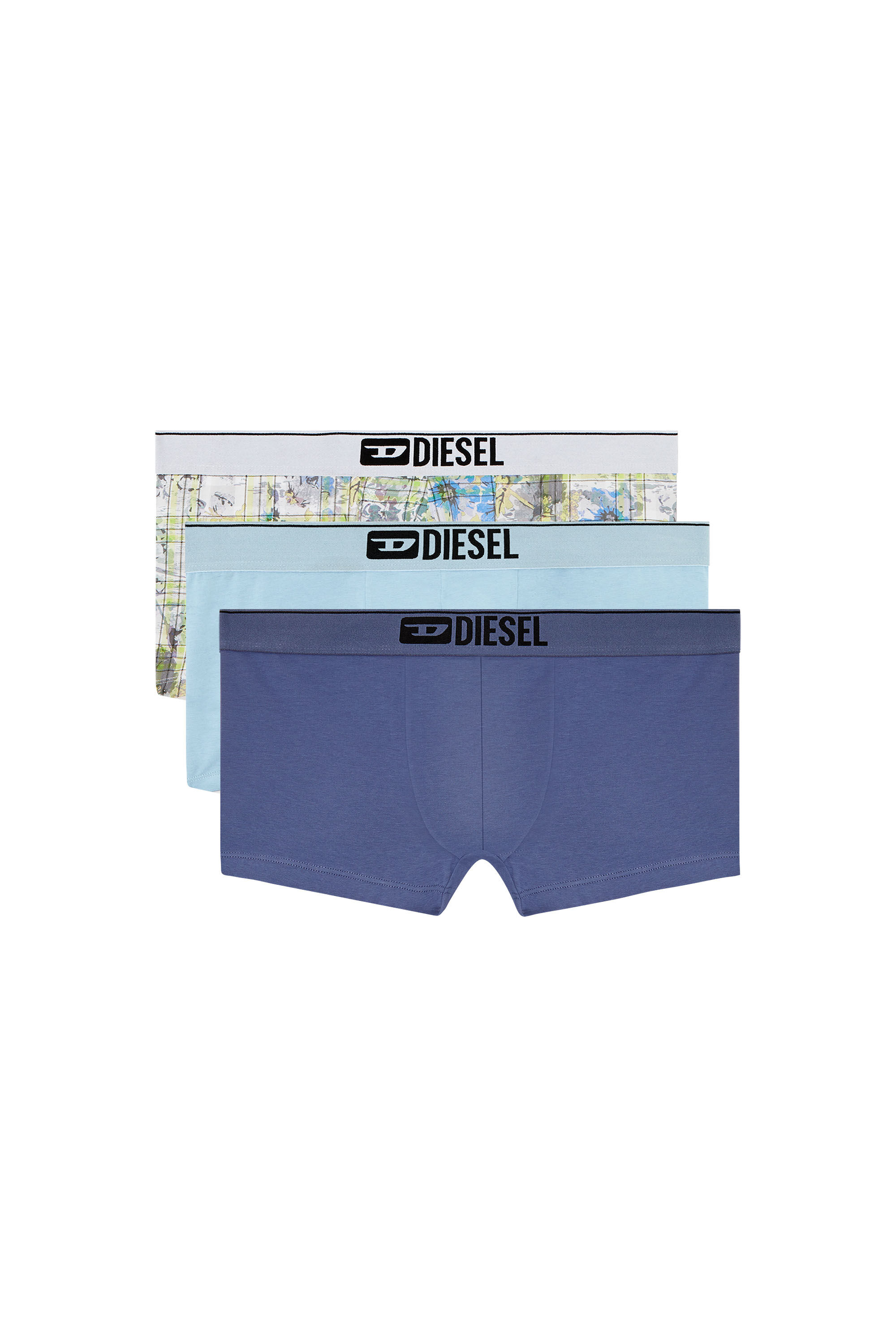 Diesel - DAMIEN-THREEPACK, Lot de trois boxers avec motif floral Homme in Polychrome - 2
