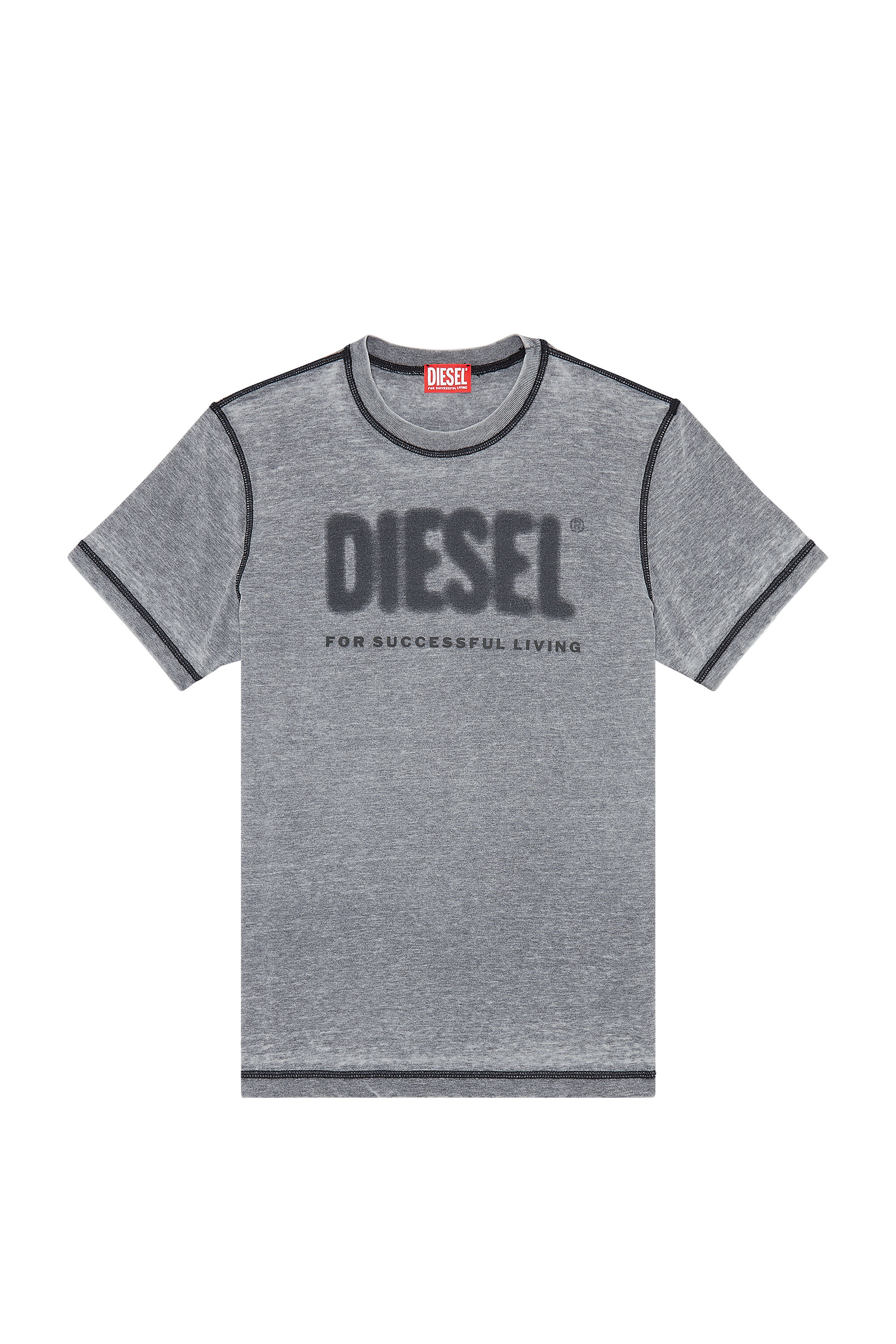Diesel - T-DIEGOR-L1, Gris foncé - Image 2