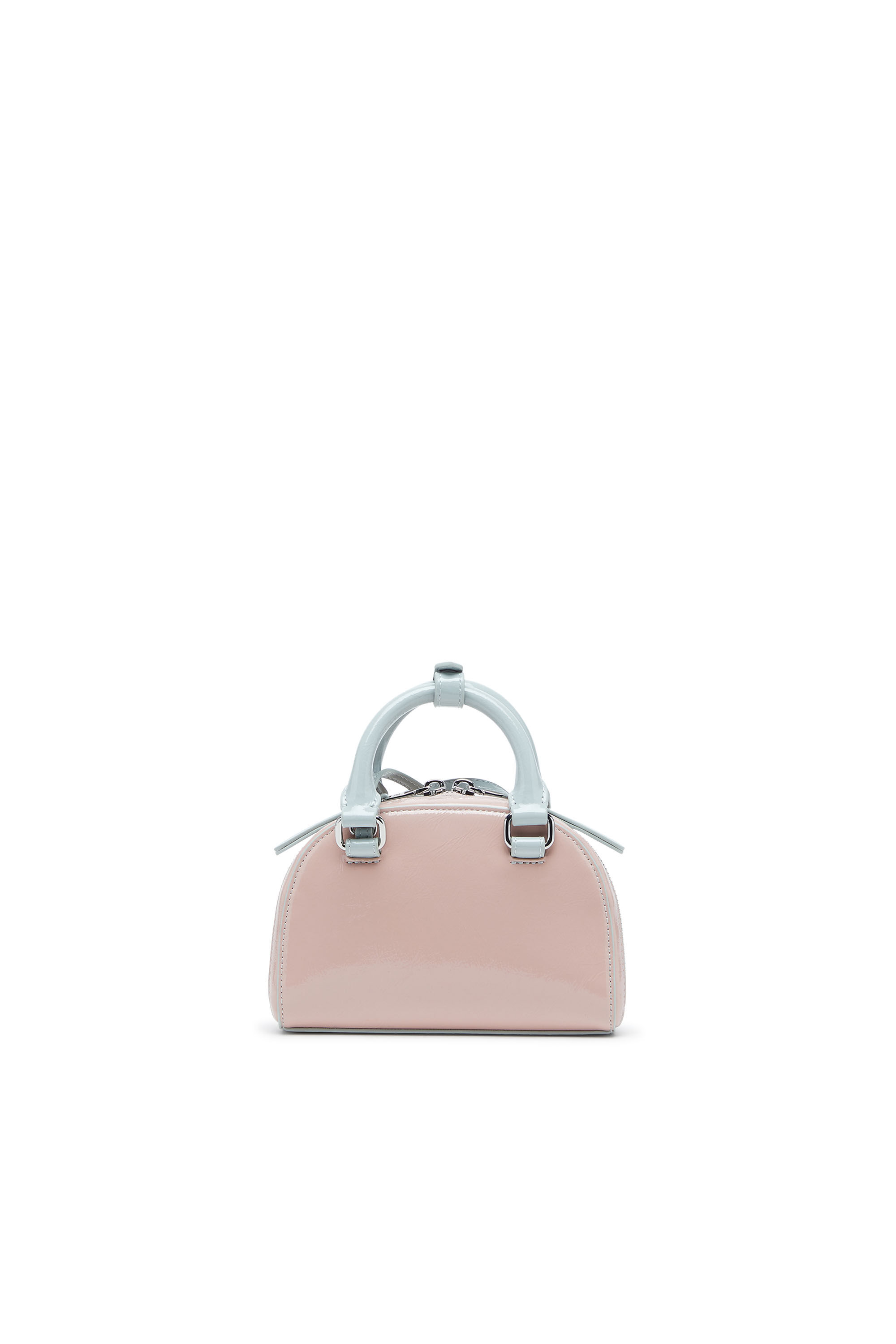 Diesel - 1DR DOME CROSSBODY XS, 1DR Dome-Sac bandoulière mini avec effet naplak Femme in Rose - 2