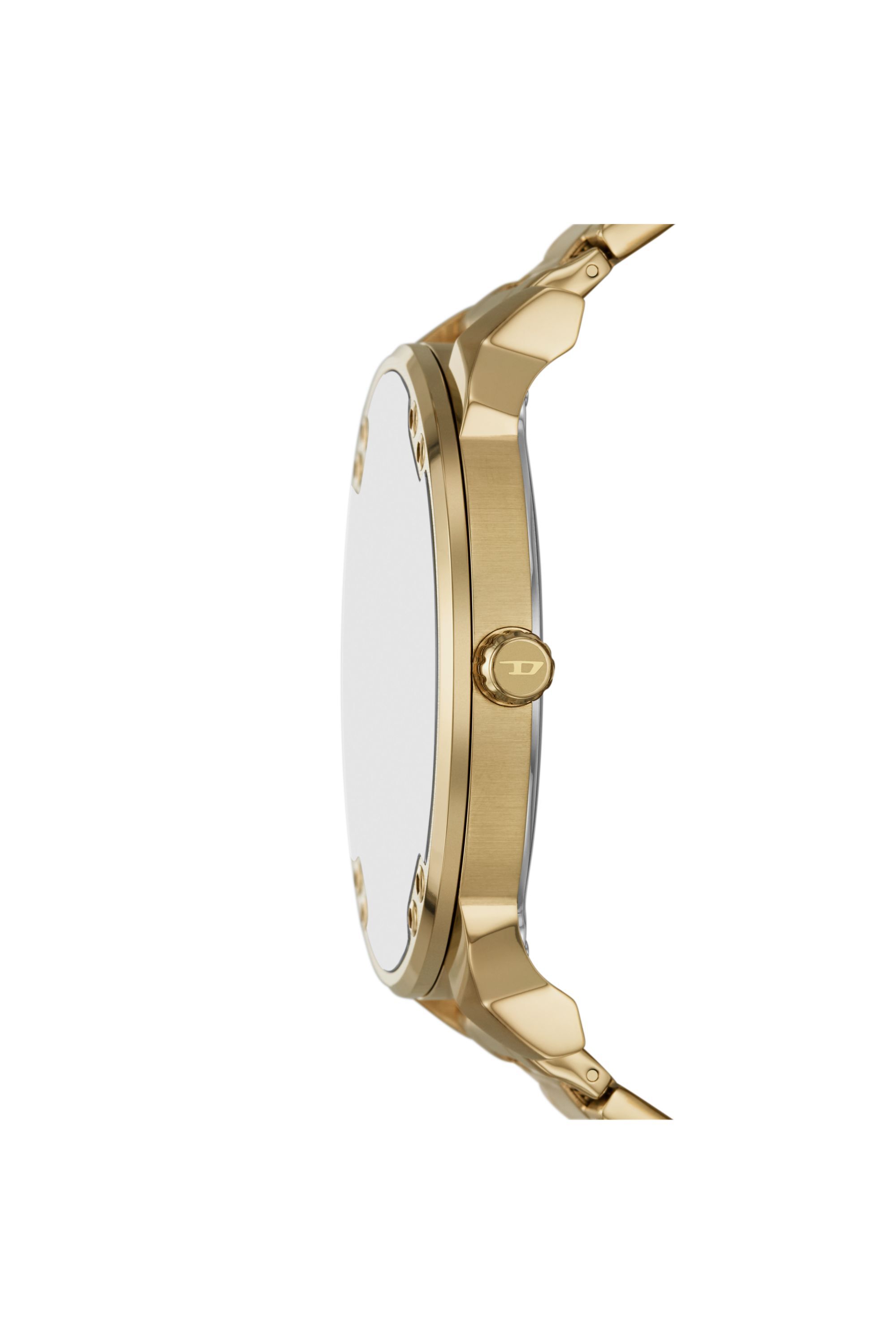 Diesel - DZ7490 WATCH, Montre Mr. Daddy Slim en acier inoxydable Homme in Doré - 3