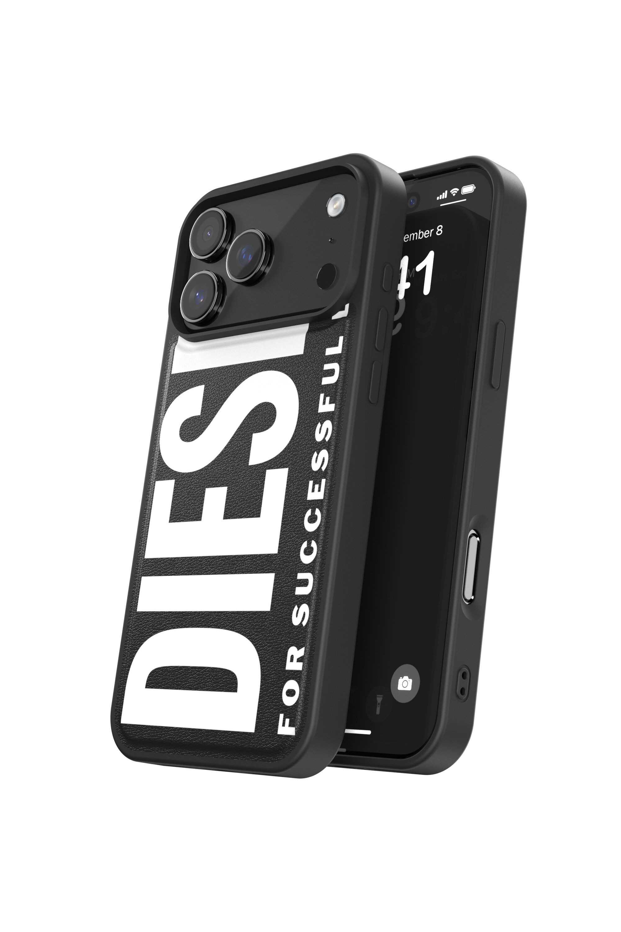 Diesel - 60398 MOULDED CASE, Coque moulée avec Magsafe pour iPhone 17 Pro Max Mixte in Noir - 3
