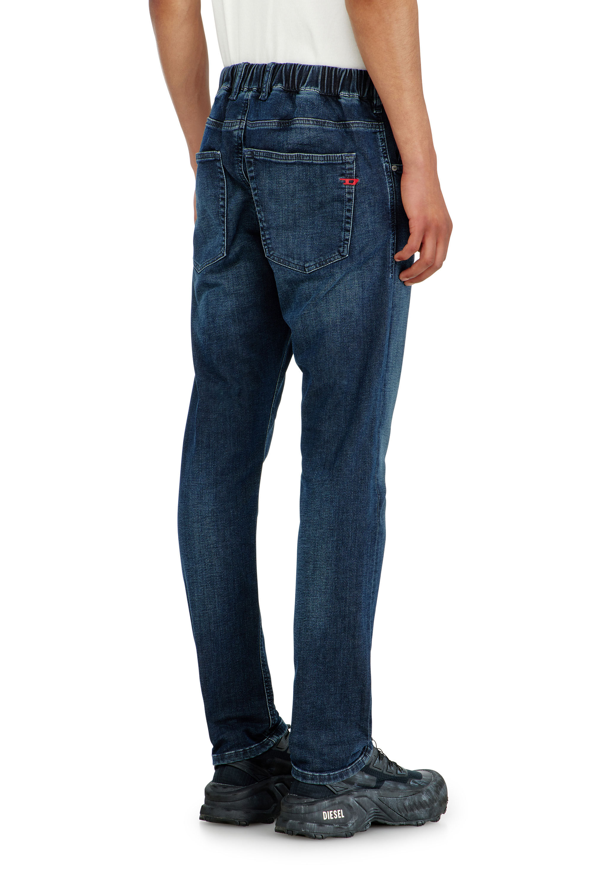 Diesel - Regular 2032 D-Krooley-BW Joggjeans&reg; 09P94 Homme, Bleu Fonc&eacute; - Image 3