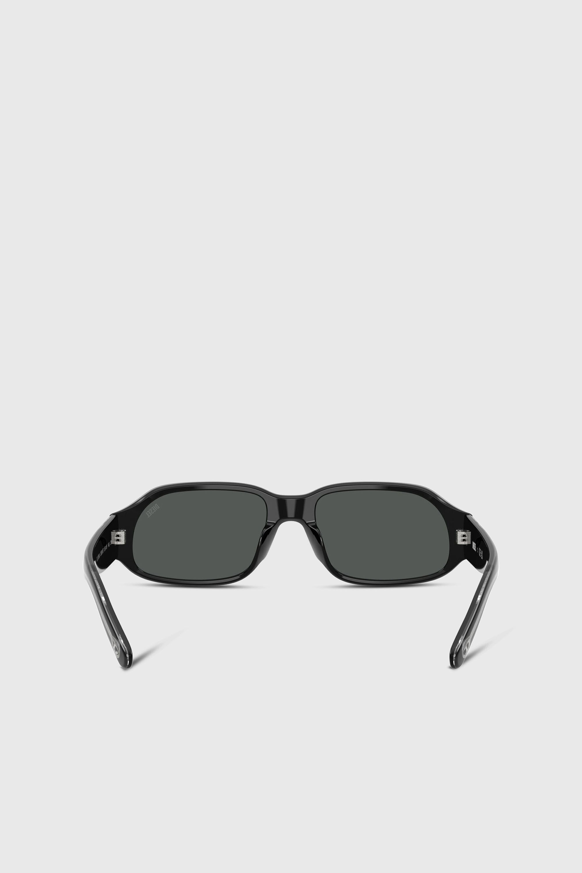 Diesel - 0DL2009U, Lunettes de soleil rectangulaires Mixte in Noir - 3