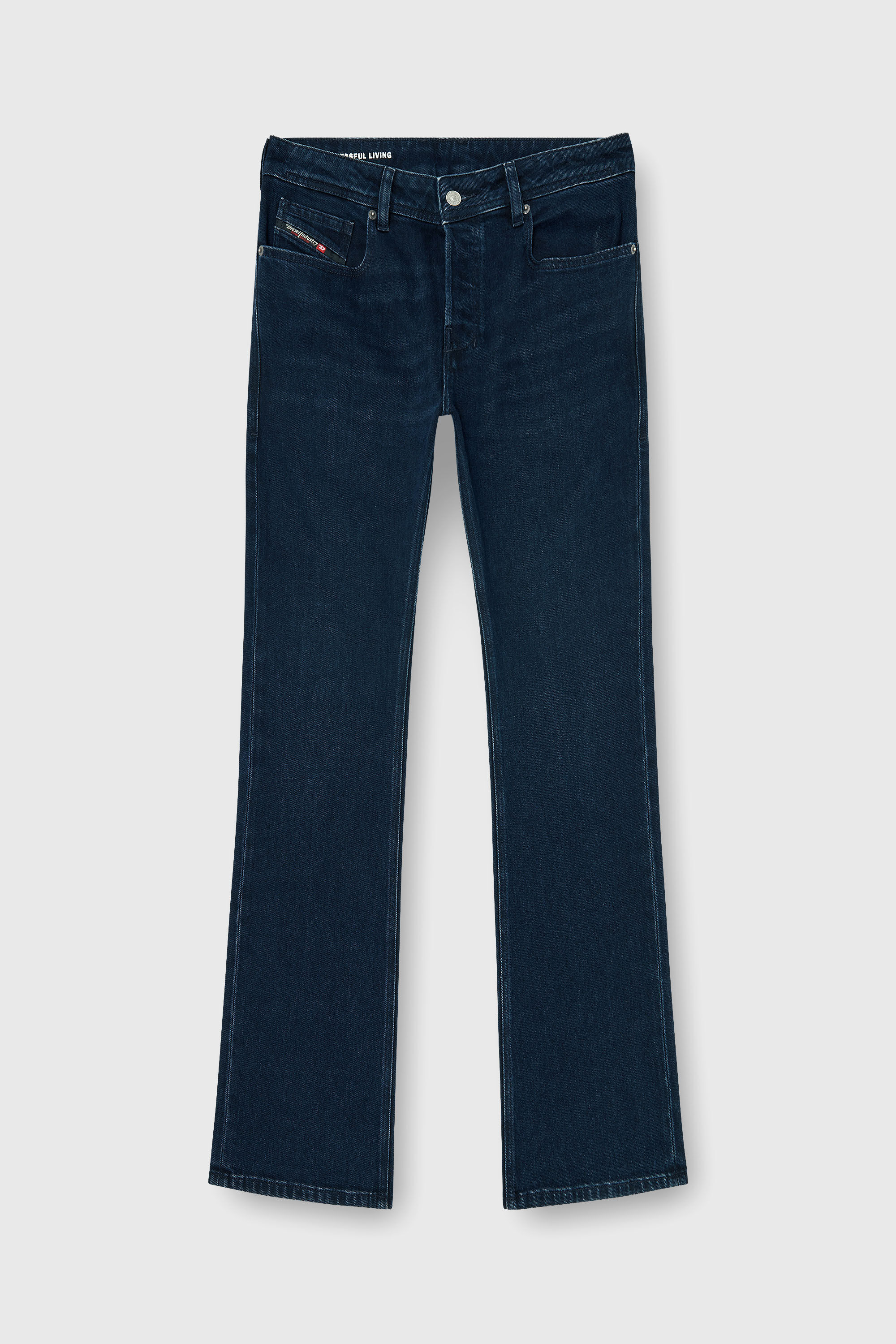 Diesel - Bootcut Jeans 2007 Zatiny 0KBBJ Homme, Bleu Fonc&eacute; - Image 6