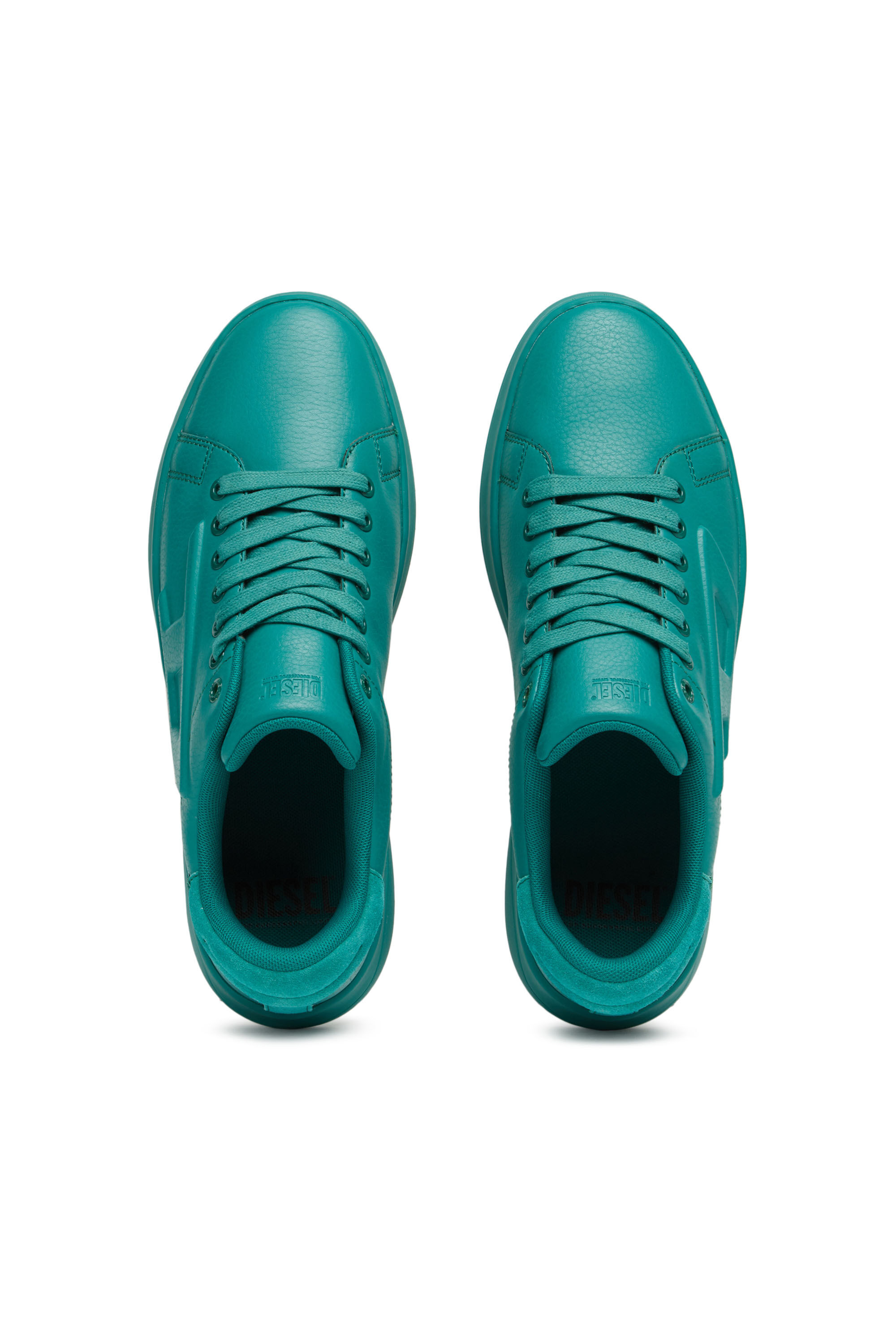 Diesel - S-ATHENE LOW, S-Athene Low-Sneakers avec logo D embossé Homme in Vert - 4