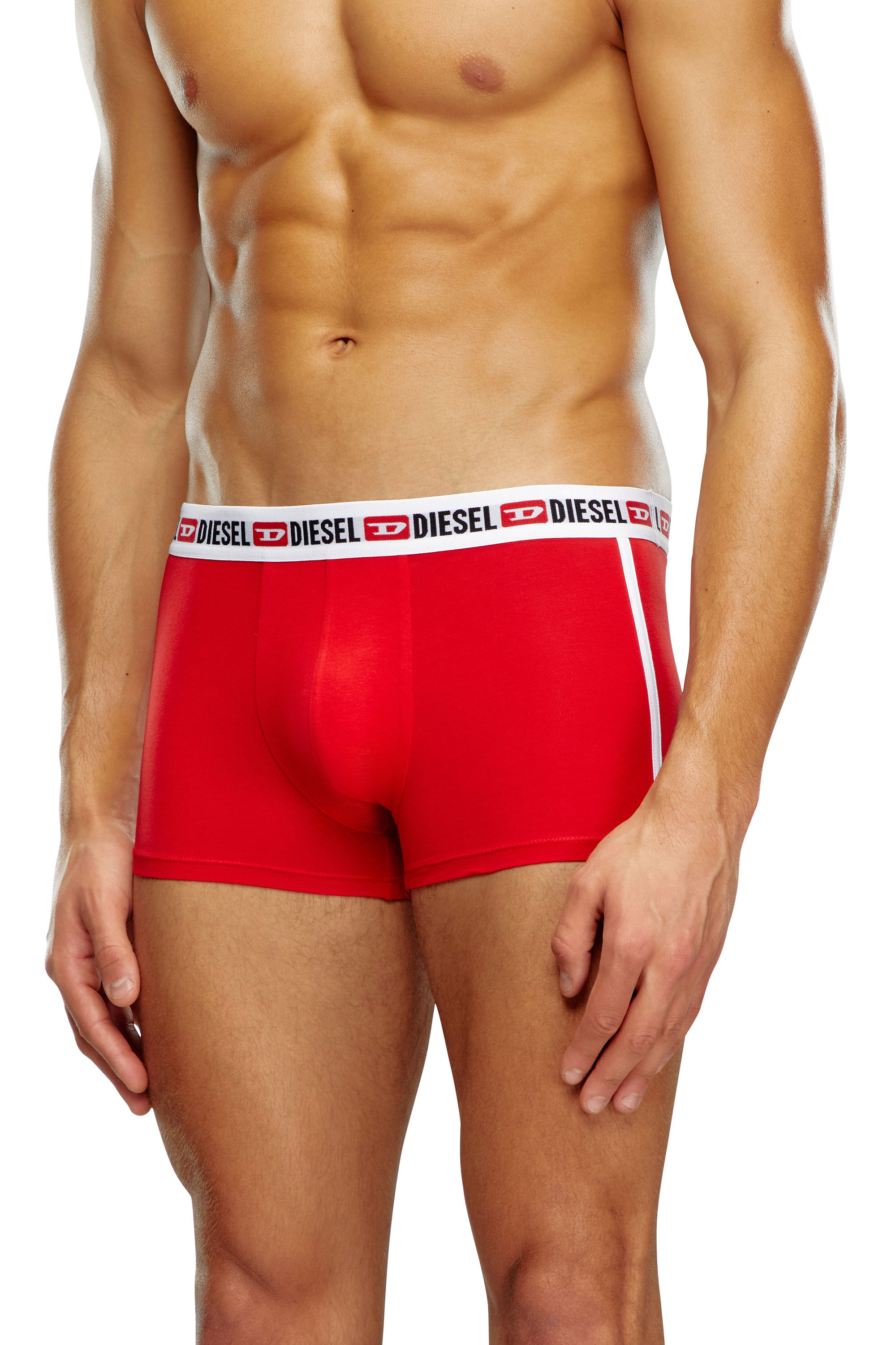 Diesel - UMBX-SHAWNTWOPACK BOXERS, Bleu/Rouge - Image 1