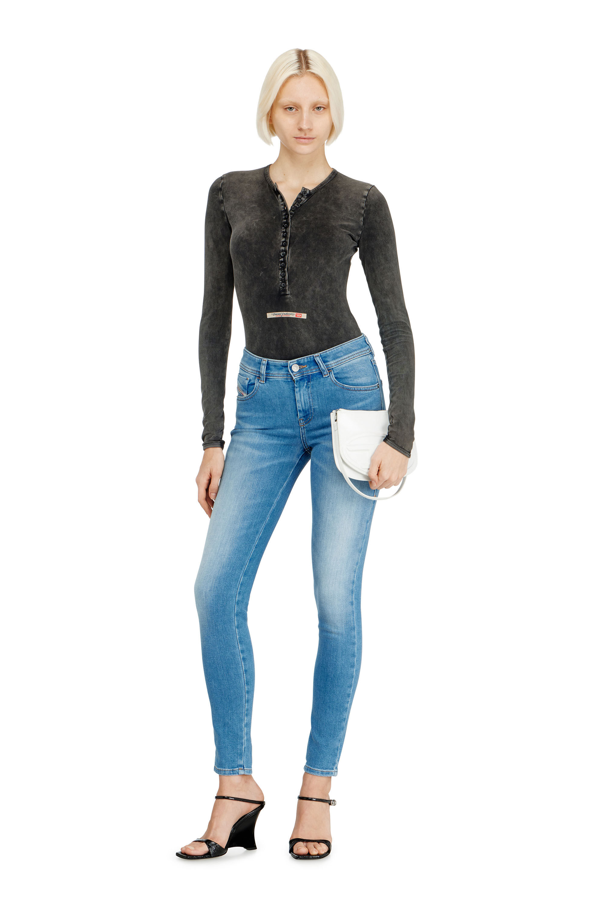 Women's Skinny Jeans | Light Blue | Diesel 2017 Slandy