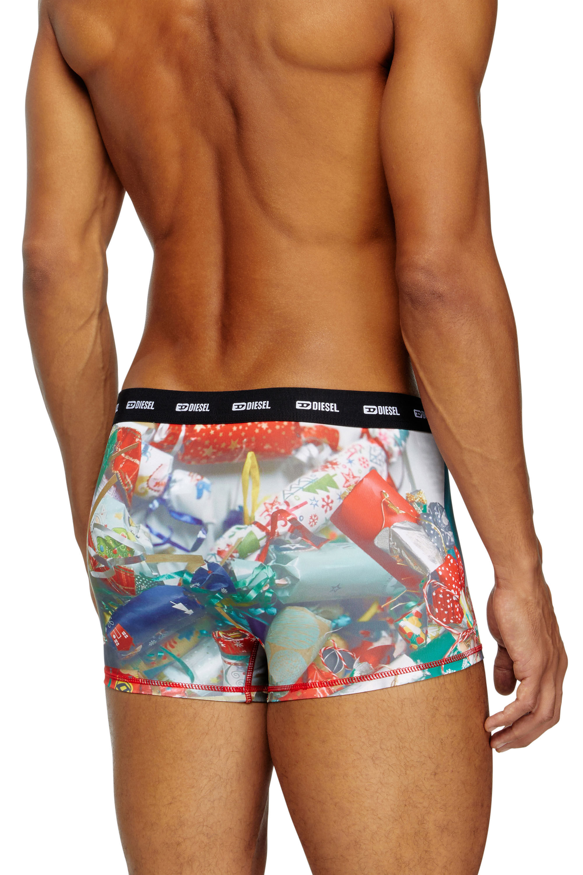 Diesel - DAMIEN-UTLT, Boxers élastiques avec impression intégrale Homme in Polychrome - 4