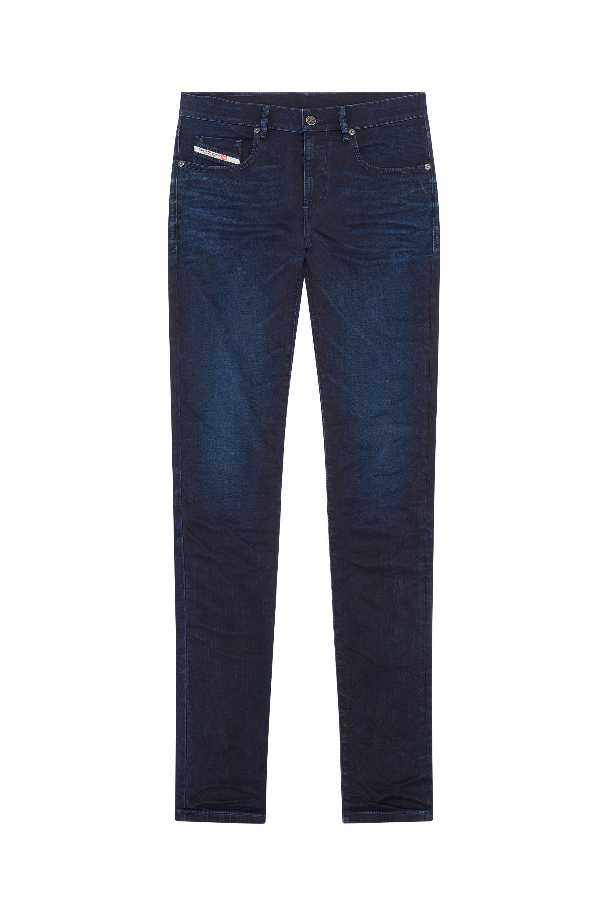 Diesel - Slim 2060 D-Strukt Joggjeans® 068CU Homme, Bleu Foncé - Image 2