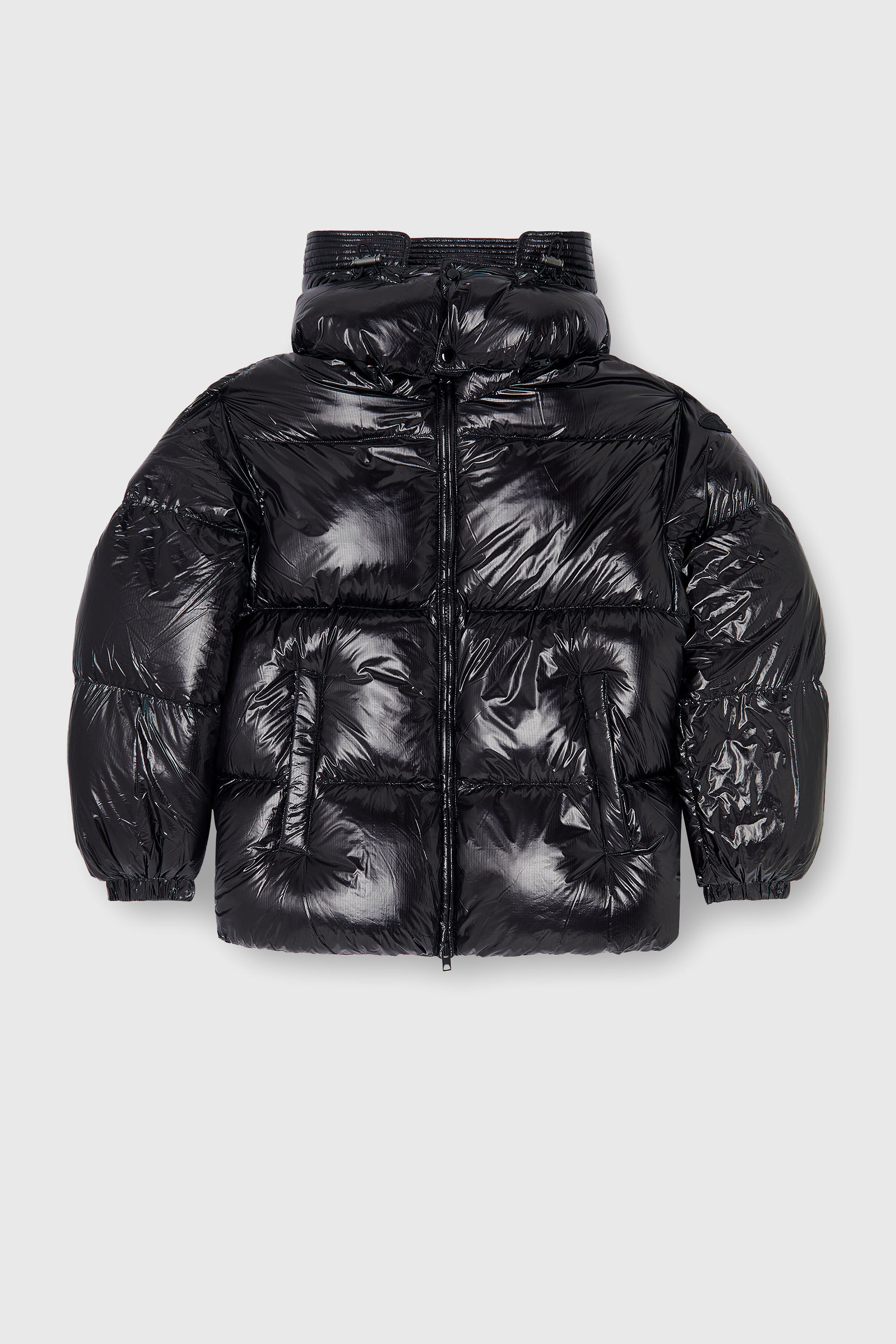 Diesel - W-ROLFYS-WRD-BKCP, Doudoune avec capuche amovible Homme in Noir - 2