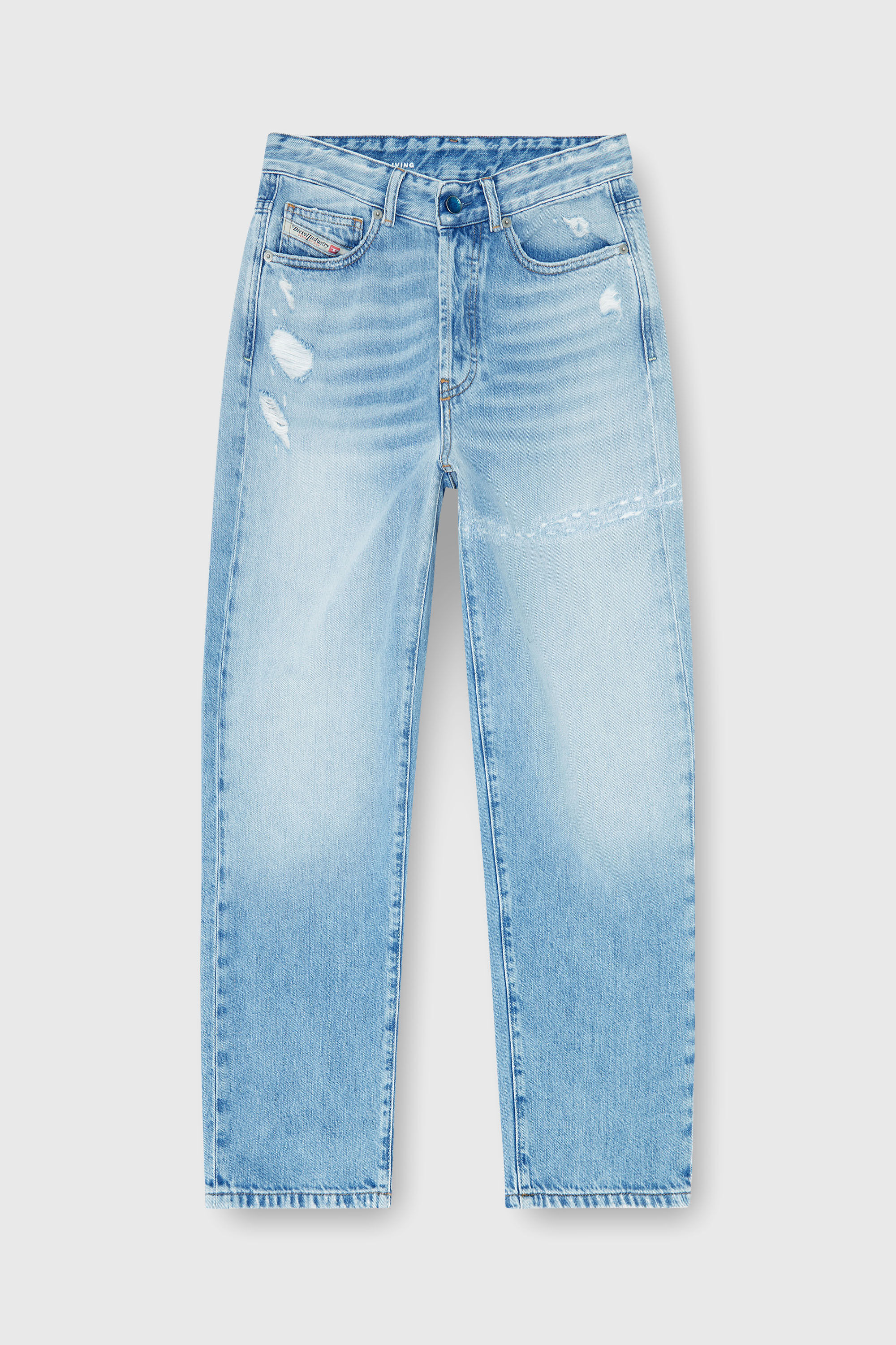 Diesel - Regular Jeans 1981 D-Went 09P49 Femme, Bleu Clair - Image 6