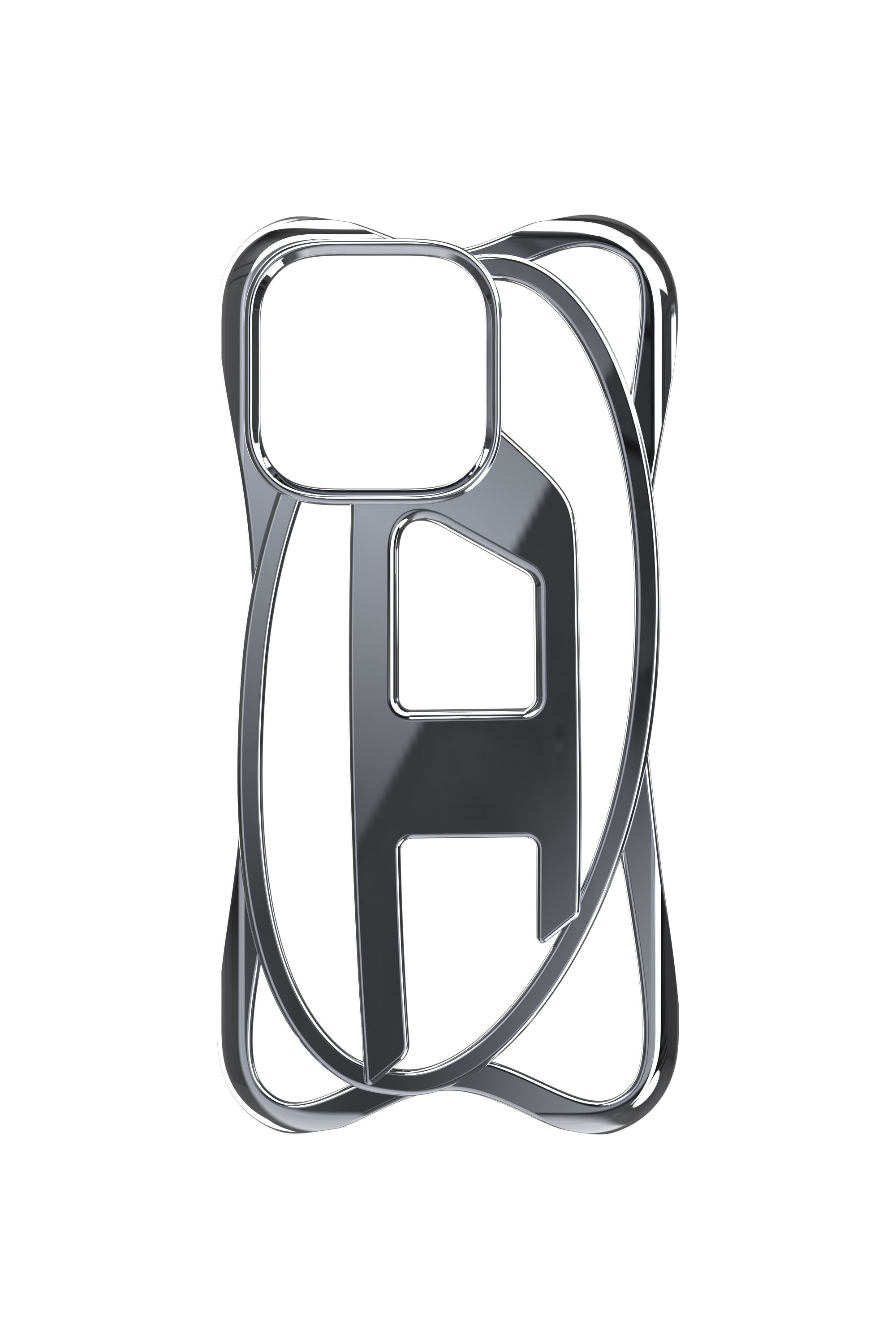 Diesel - 60267 CAGED D CASE, Coque Caged D iPhone 16 Pro Mixte in Gris - 4