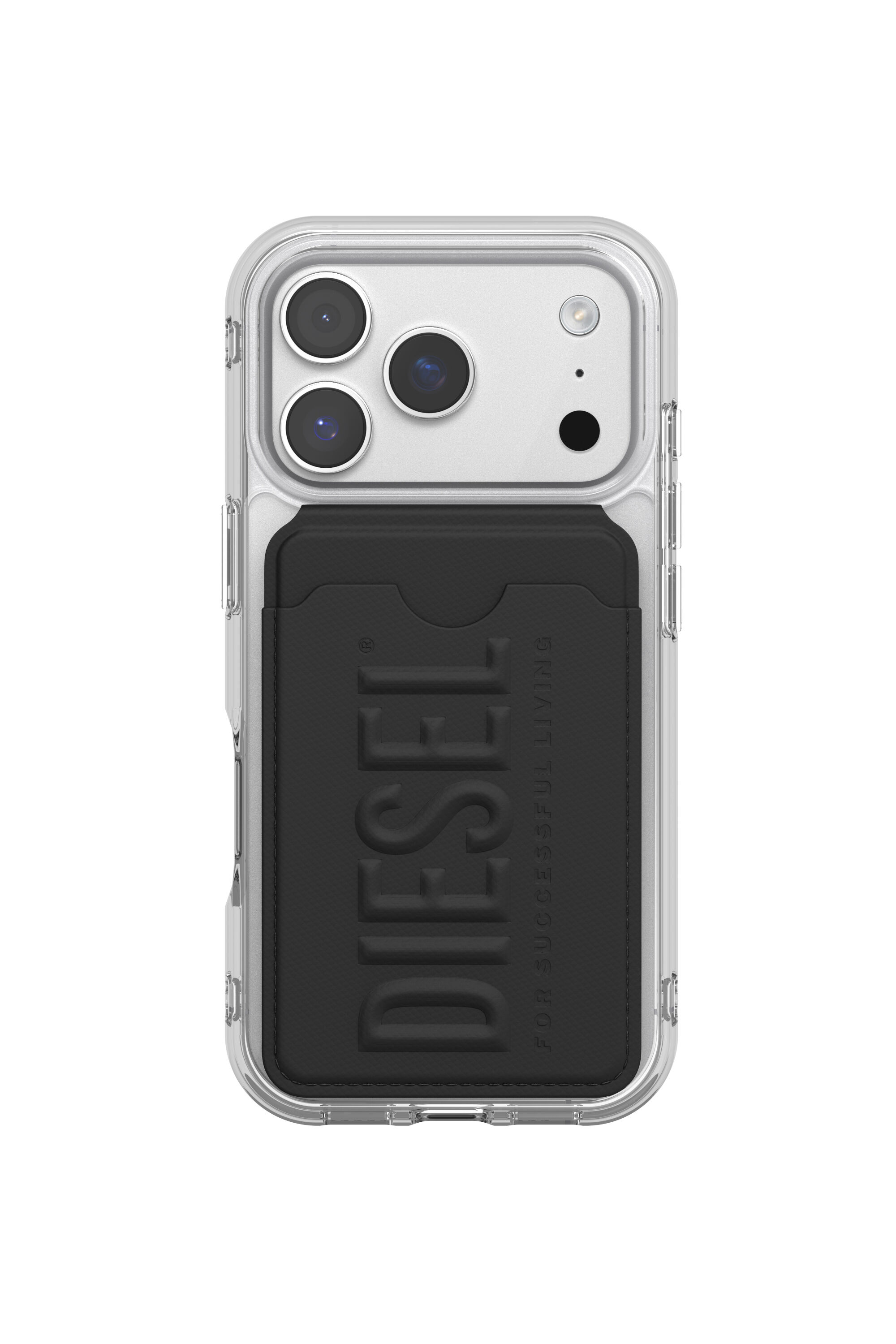 Diesel - 60449  CREDIT CARD HOLDER, Porte-cartes Magsafe 3D Biscotto Mixte in Noir - 2