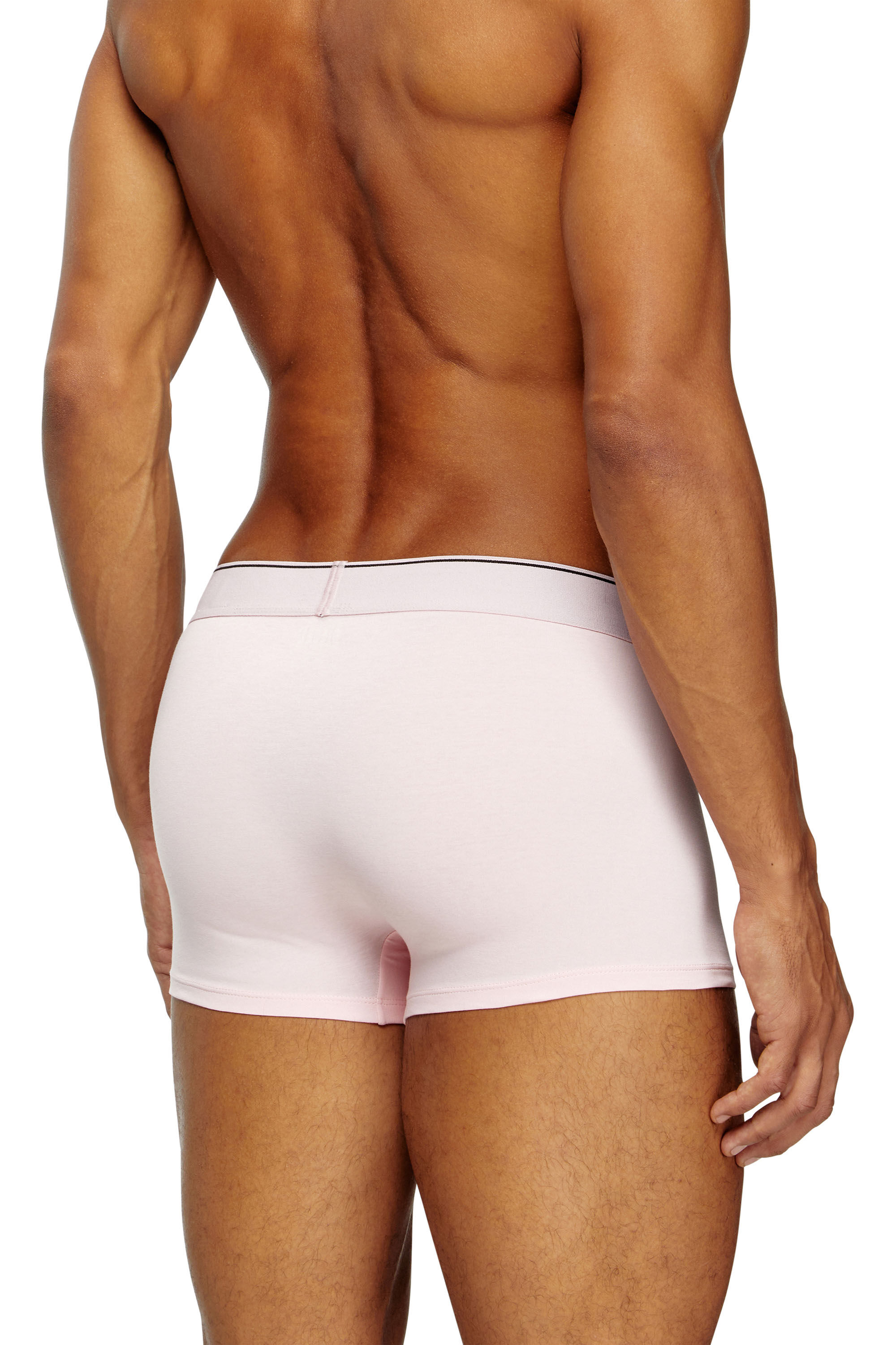 Diesel - DAMIEN-D-BOX-3PACK, Lot de 3 boxers en coton stretch Homme in Polychrome - 4