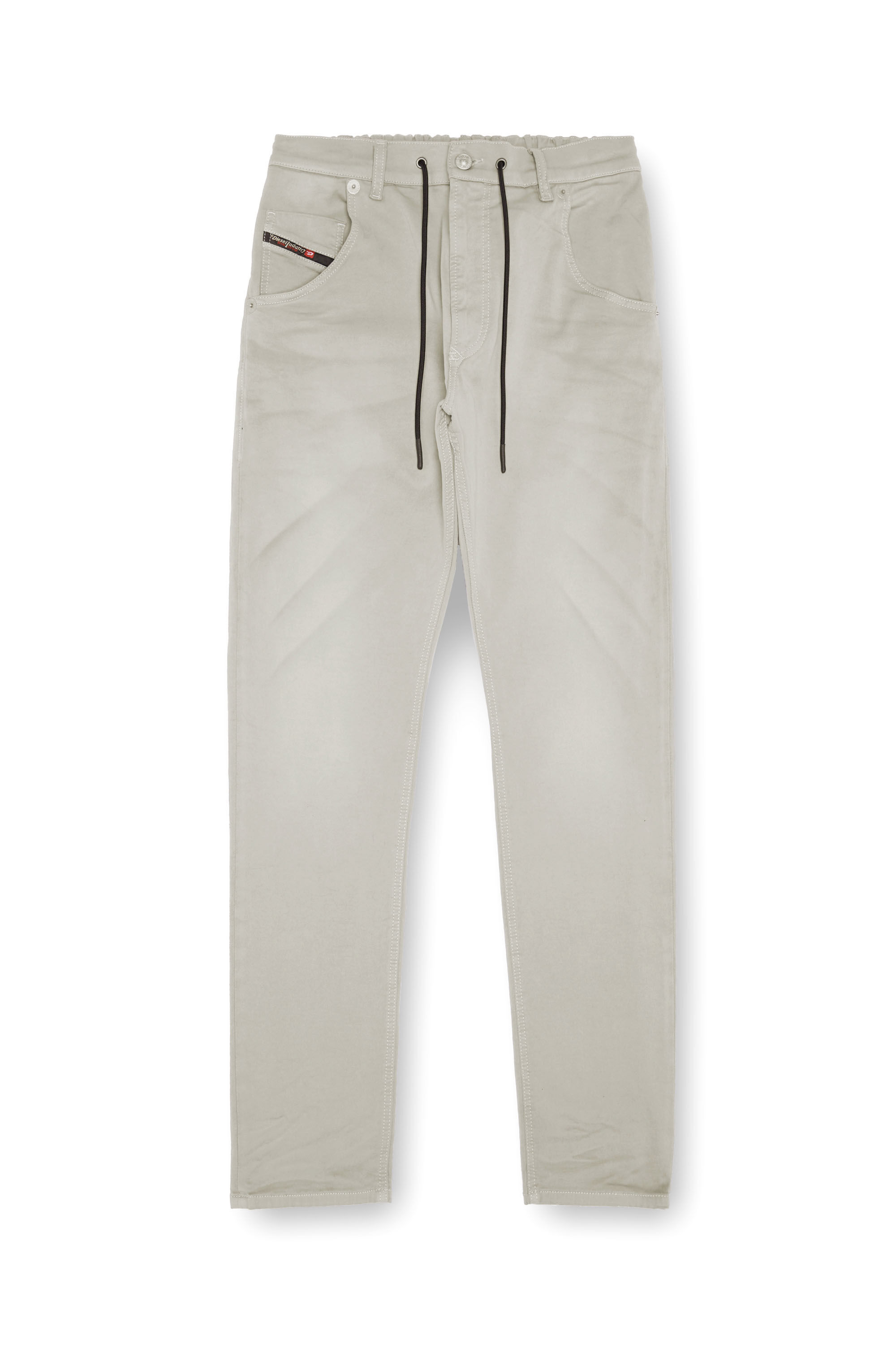 Diesel - Regular 2030 D-Krooley Joggjeans® 0670M Homme, Gris Clair - Image 2
