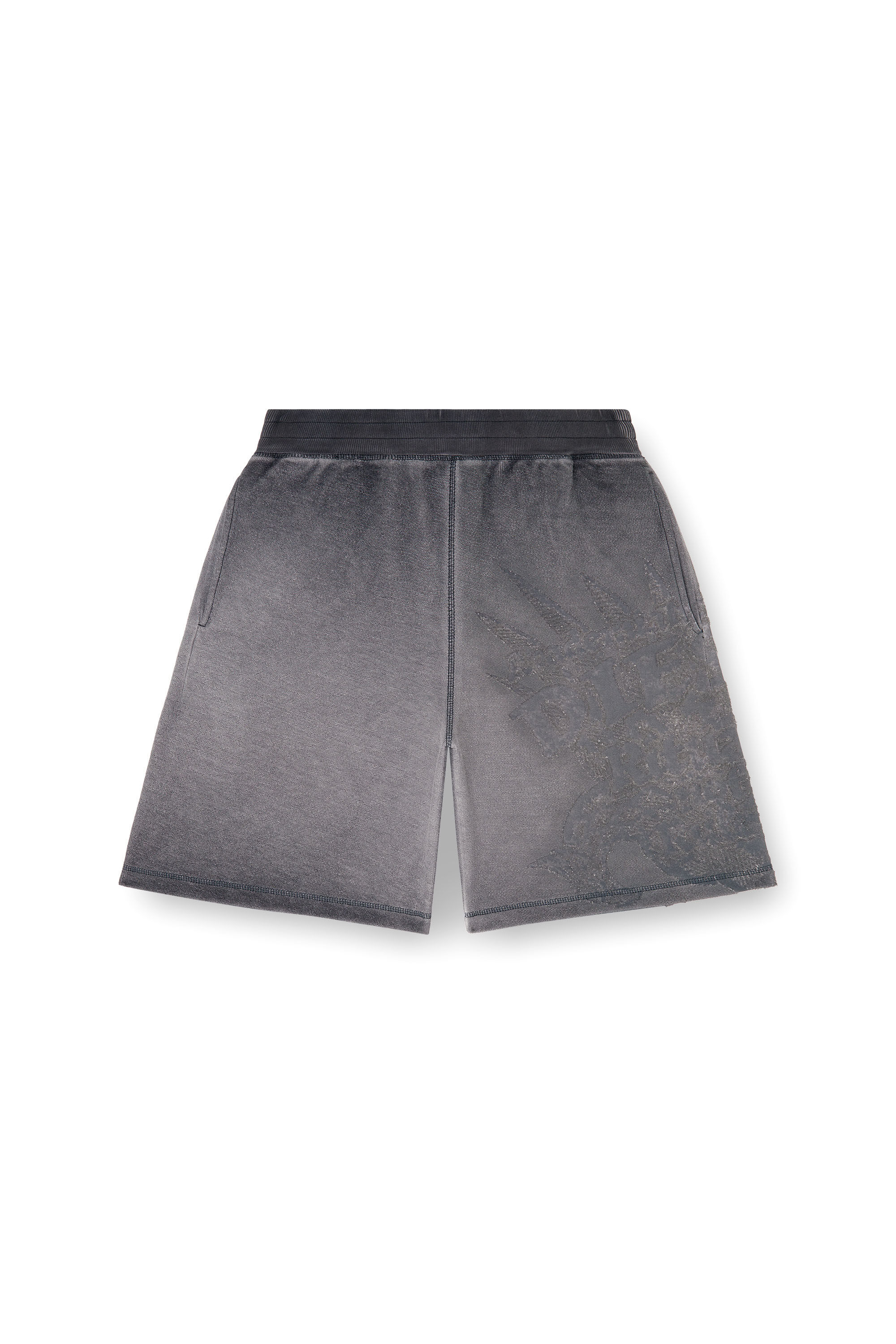 Diesel - P-RAWCROW, Short pants avec motifs d&eacute;vor&eacute; Homme in ToBeDefined - 2