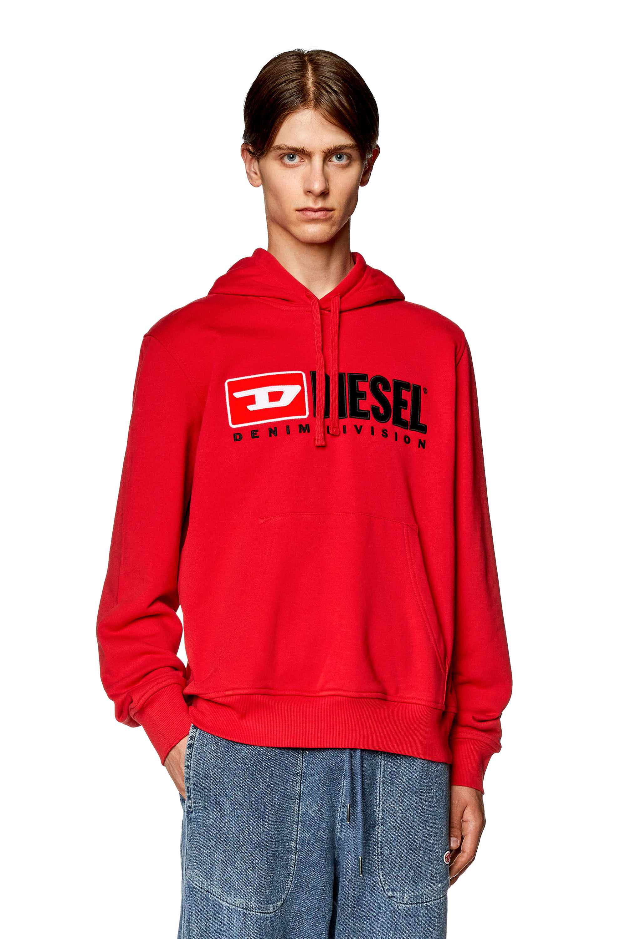 Diesel - S-GINN-HOOD-DIV, Red - Image 3