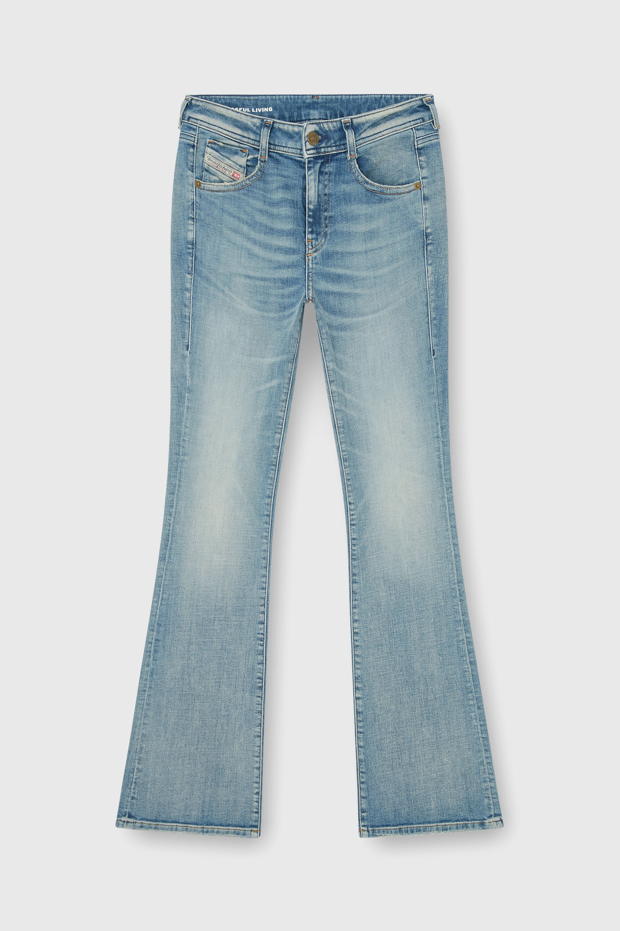 Diesel - Bootcut Jeans 1969 D-Ebbey 09P42 Femme, Bleu Clair - Image 6