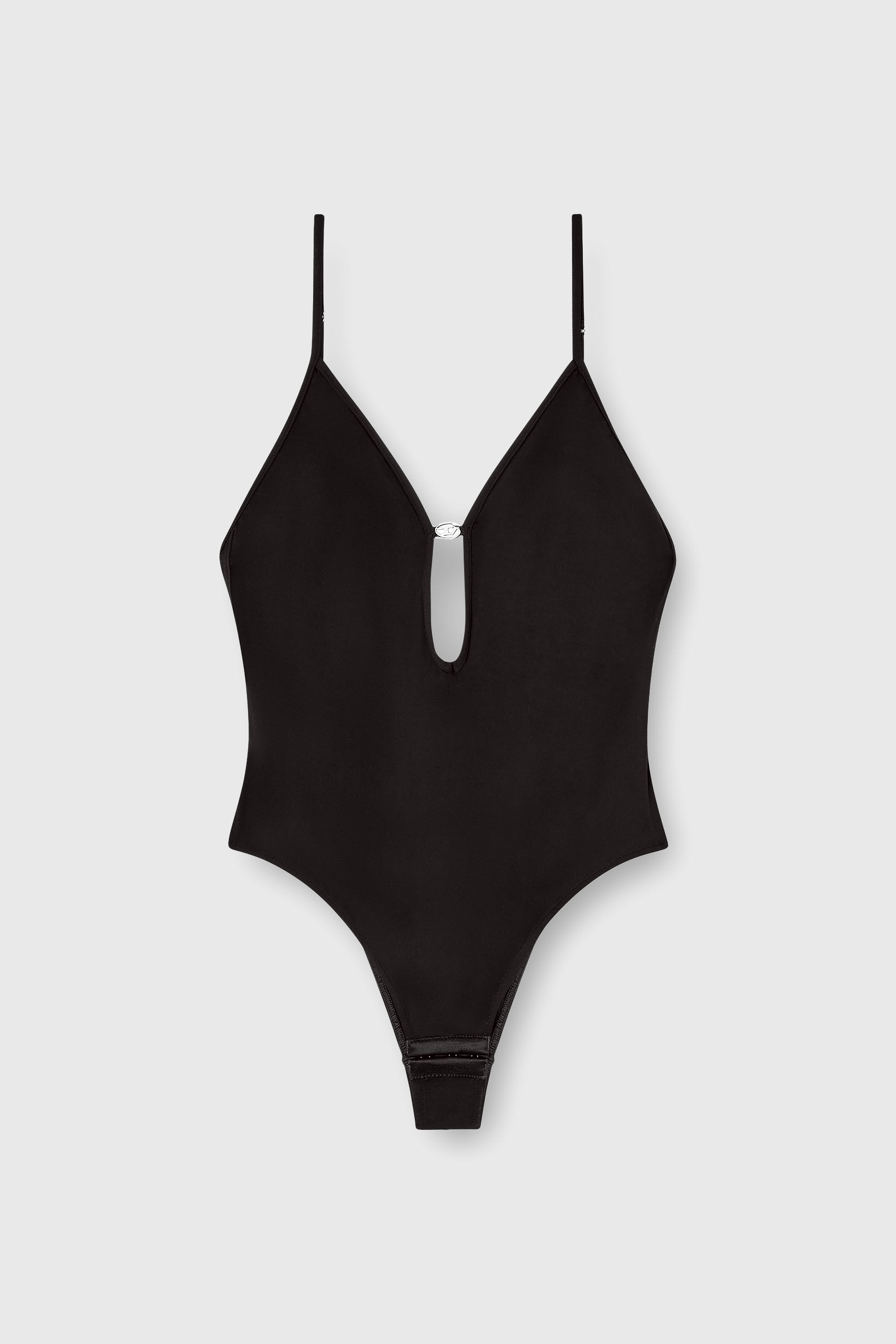 Diesel - UFBY-OVAL-D-BODYSUIT, Body Oval D Femme in Noir - 2