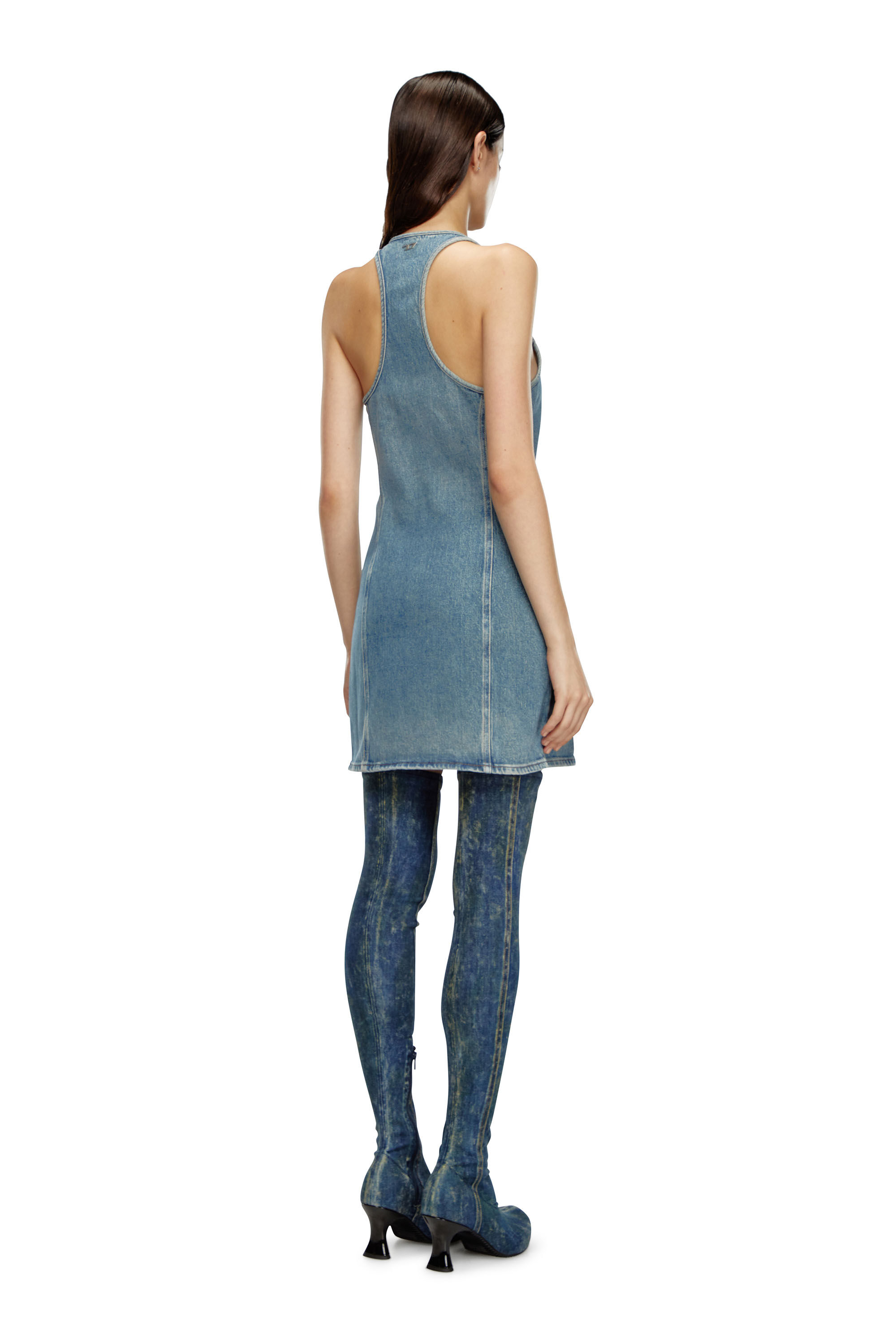 Denim tank dress best sale