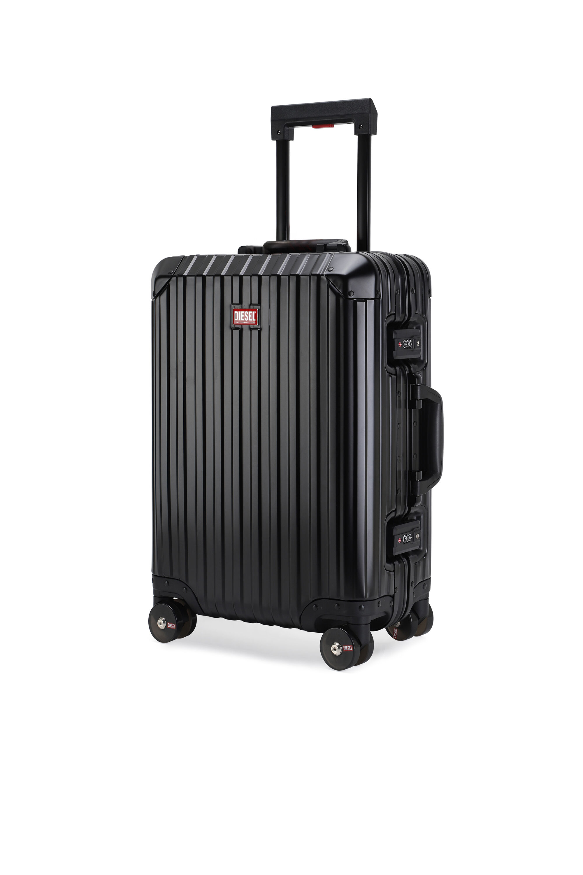 Diesel - DIESEL ALUMINUM TROLLEY- DSL002, Valise en aluminium taille S Mixte in Noir - 5
