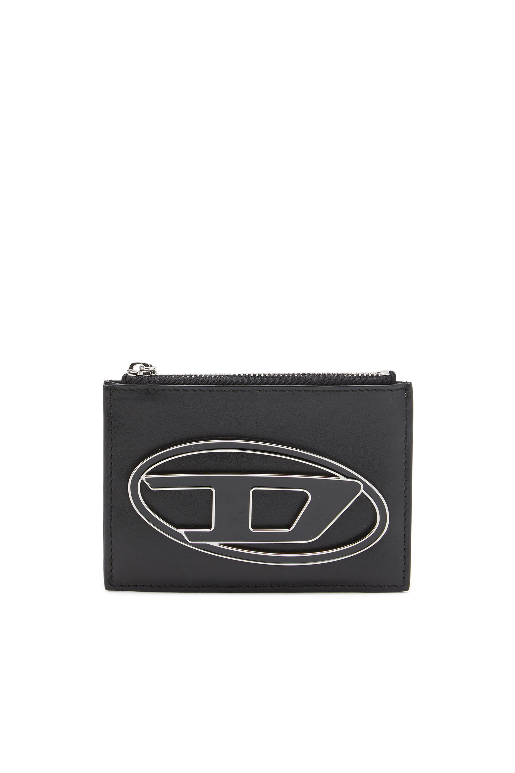 Diesel - 1DR CARD HOLDER I, Porte-cartes en cuir Femme in Noir - 1