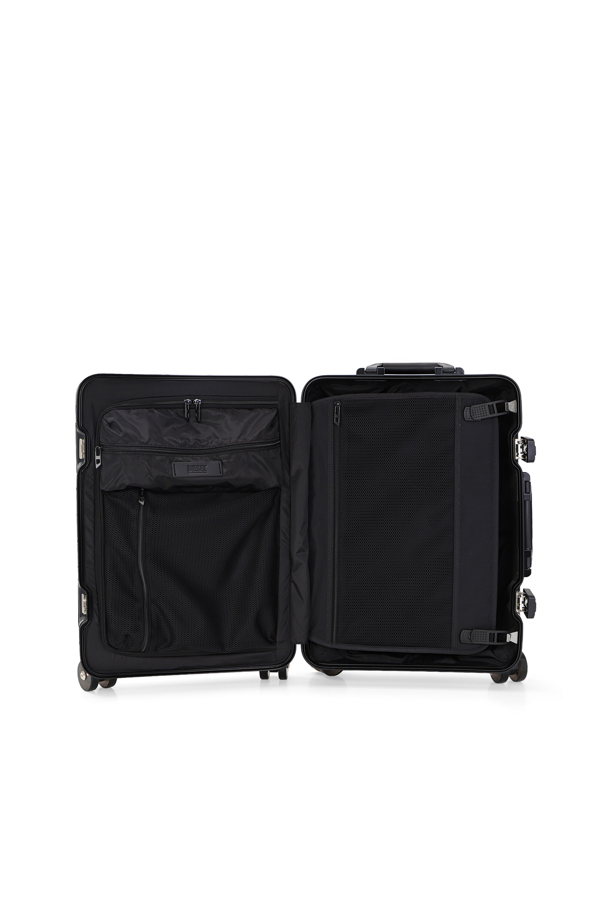 Diesel - DIESEL ALUMINUM TROLLEY- DSL002, Valise en aluminium taille S Mixte in Noir - 3