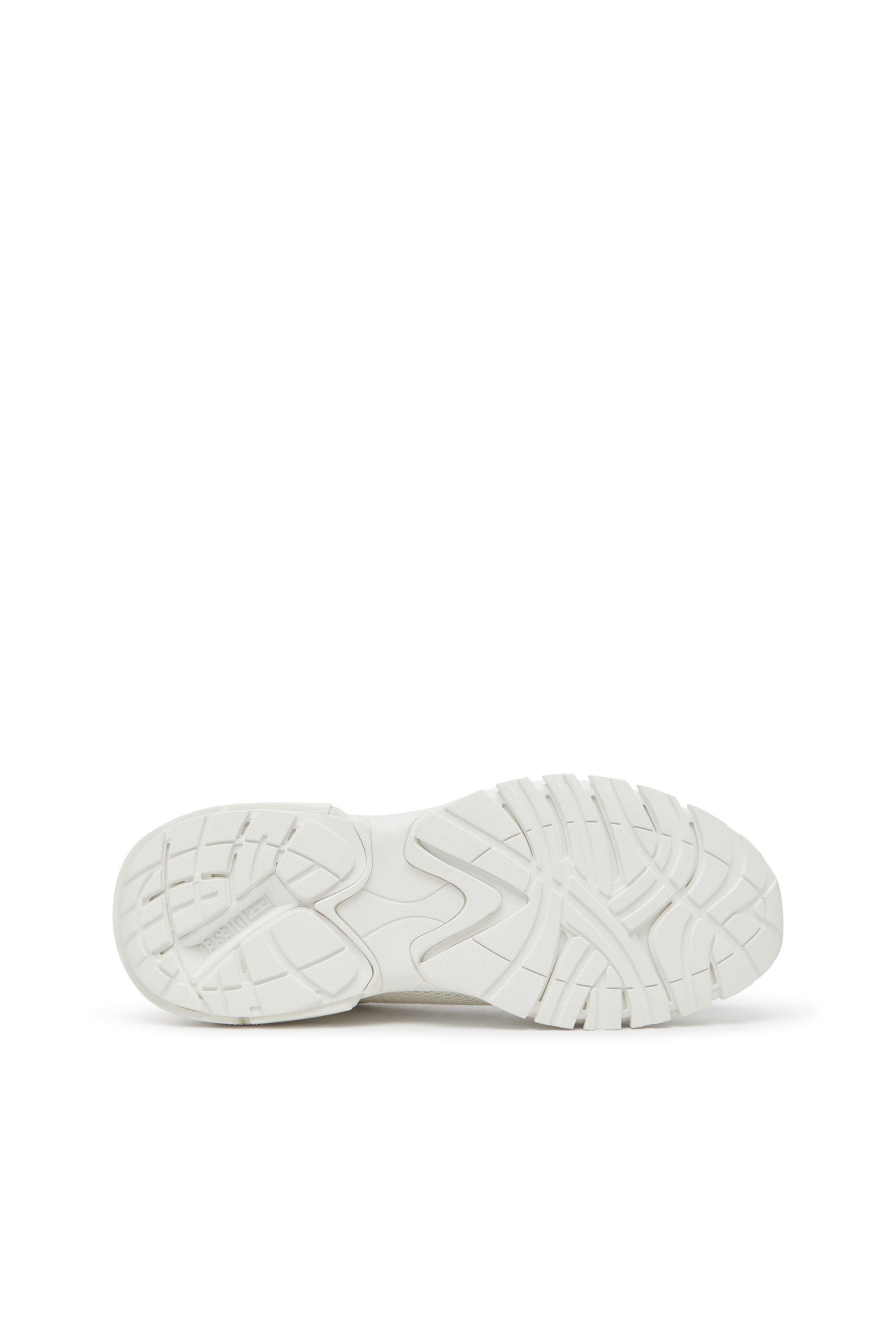 Diesel - S-PRO-V-DENSE LOW, S-Pro-V-Dense-Sneakers en mesh avec logo Oval D Homme in Blanc - 5
