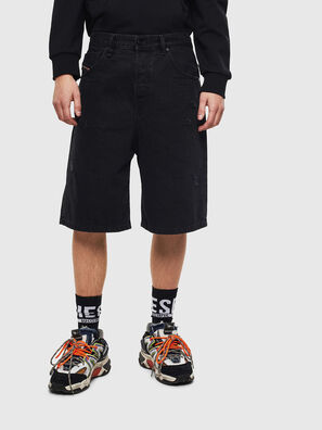 D-BRON, Black/Dark grey - Shorts
