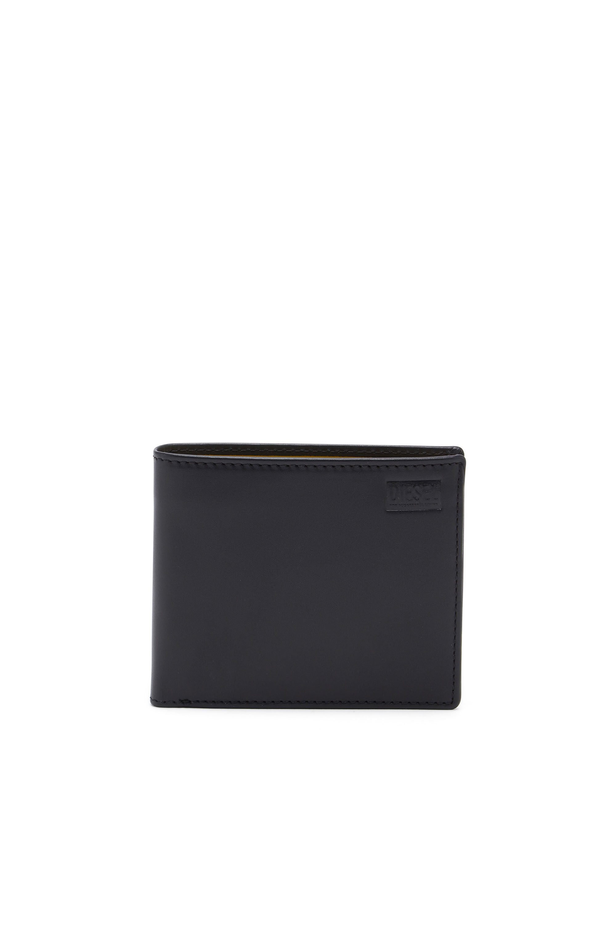 Diesel - BI-FOLD COIN S, Portefeuille à deux volets en cuir lisse Homme in Polychrome - 1